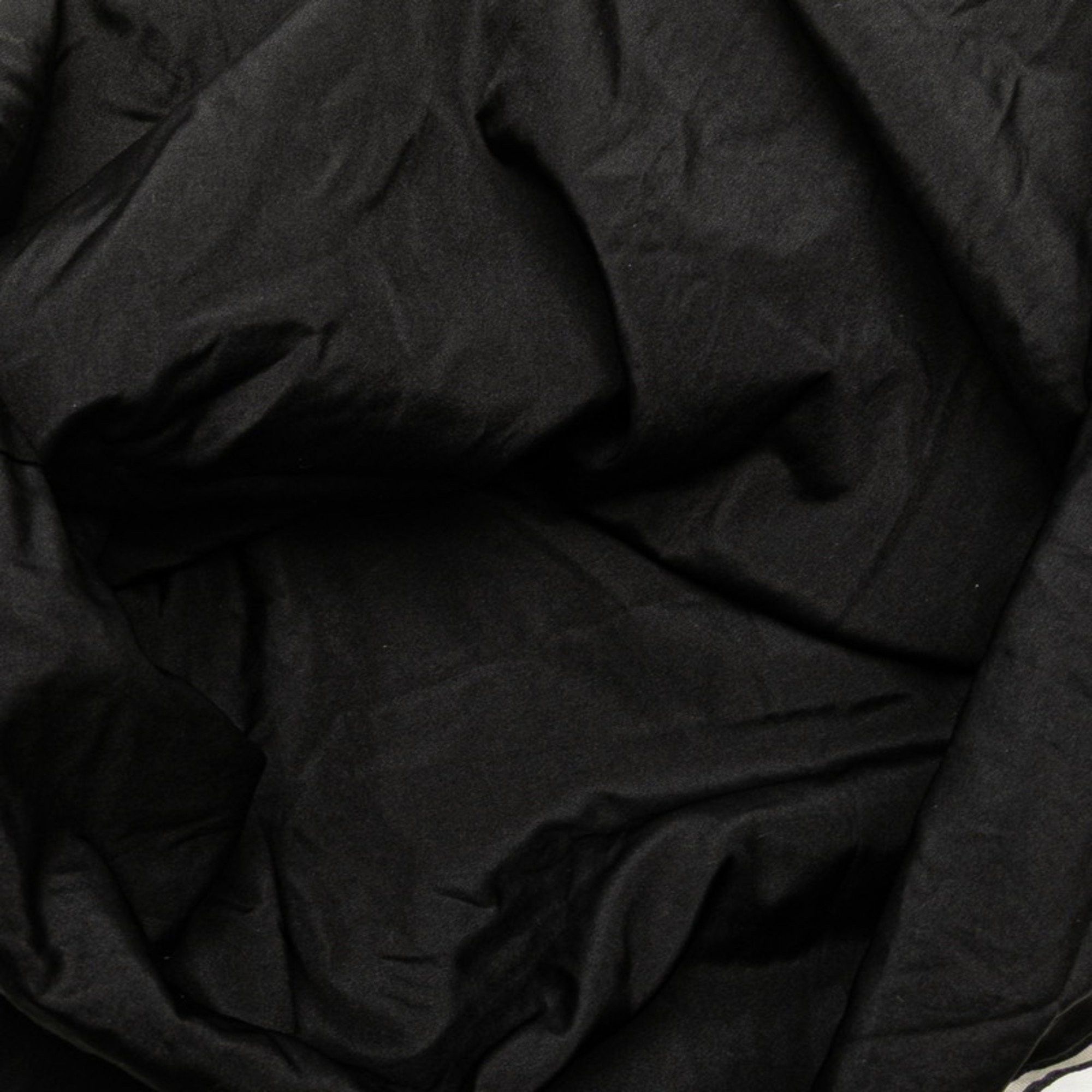 CHANEL Matelasse Tote Bag, Eco Chain Shoulder 2-Way, Black, White, Gray, Cotton, Women's