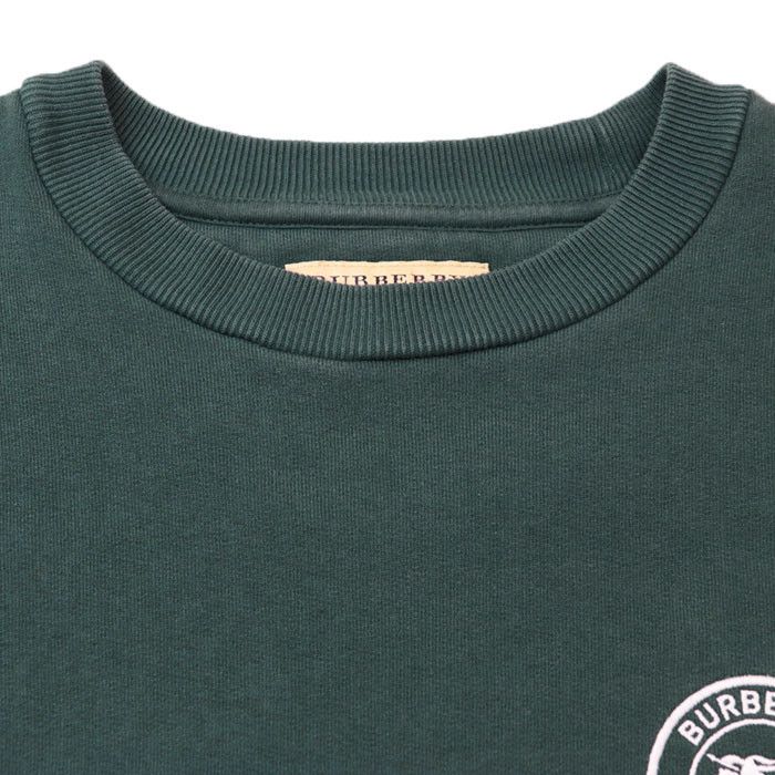 Burberry Burberry Burberry Embroidered Cotton Blend Sweatshirt Cotton Sweatshirts & Hoodies DUTY FREE for USA Size ONE SIZE - 2 Thumbnail