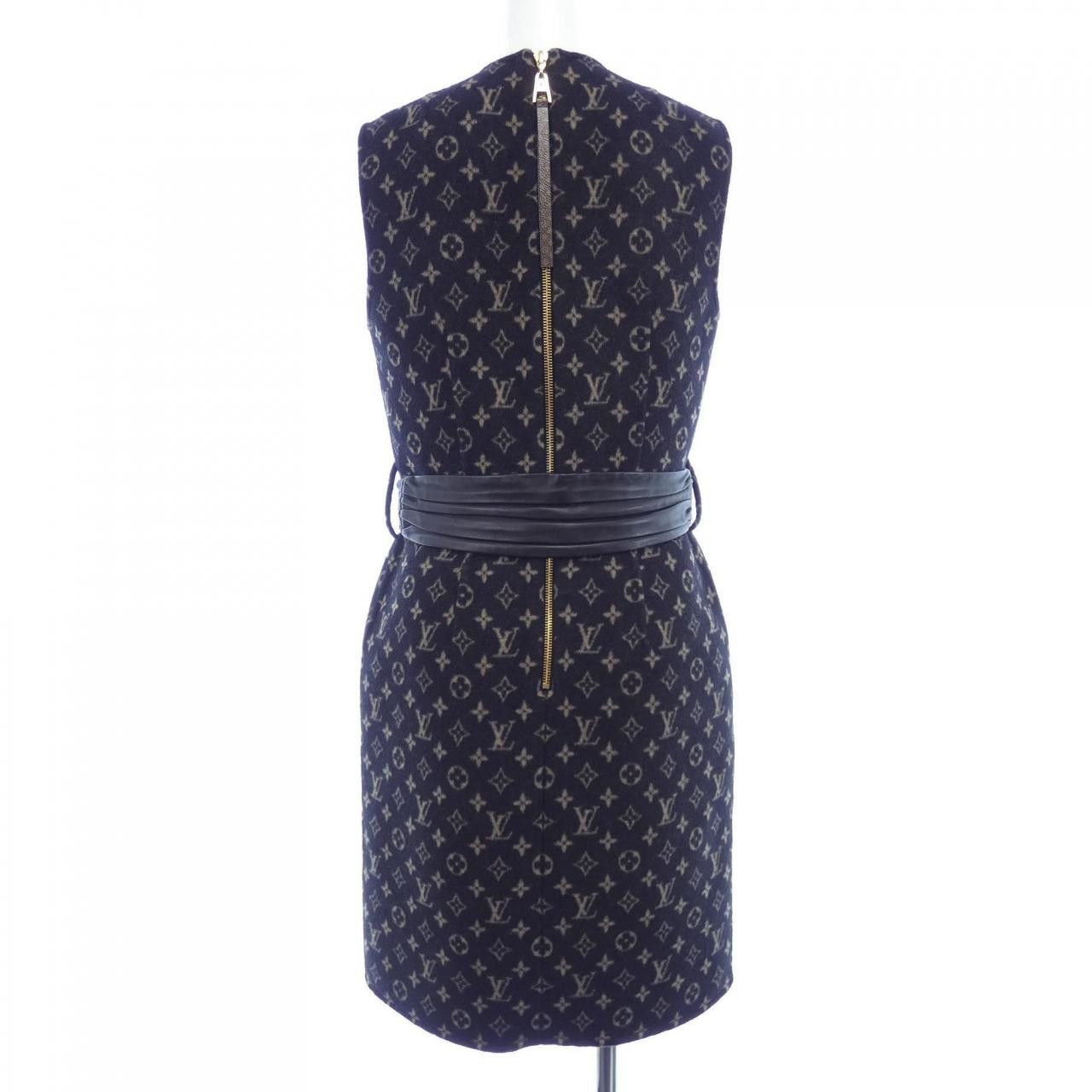 Louis Vuitton Louis Vuitton Louis Vuitton Silk Blend Dress Others Dresses FKDR15QS3 DUTY FREE for USA Size ONE SIZE - 2 Thumbnail