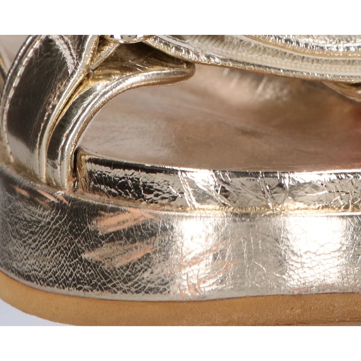 Tory Burch Tory Burch Tory Burch Kira Leather Sandals Leather Shoes 158952 DUTY FREE for USA Size ONE SIZE - 10 Thumbnail