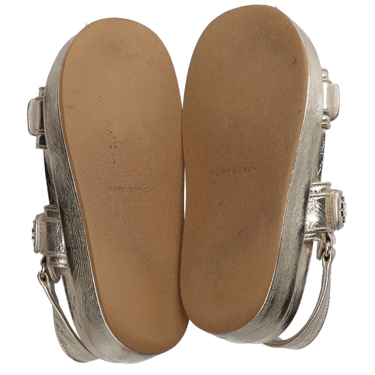 Tory Burch Tory Burch Tory Burch Kira Leather Sandals Leather Shoes 158952 DUTY FREE for USA Size ONE SIZE - 7 Thumbnail