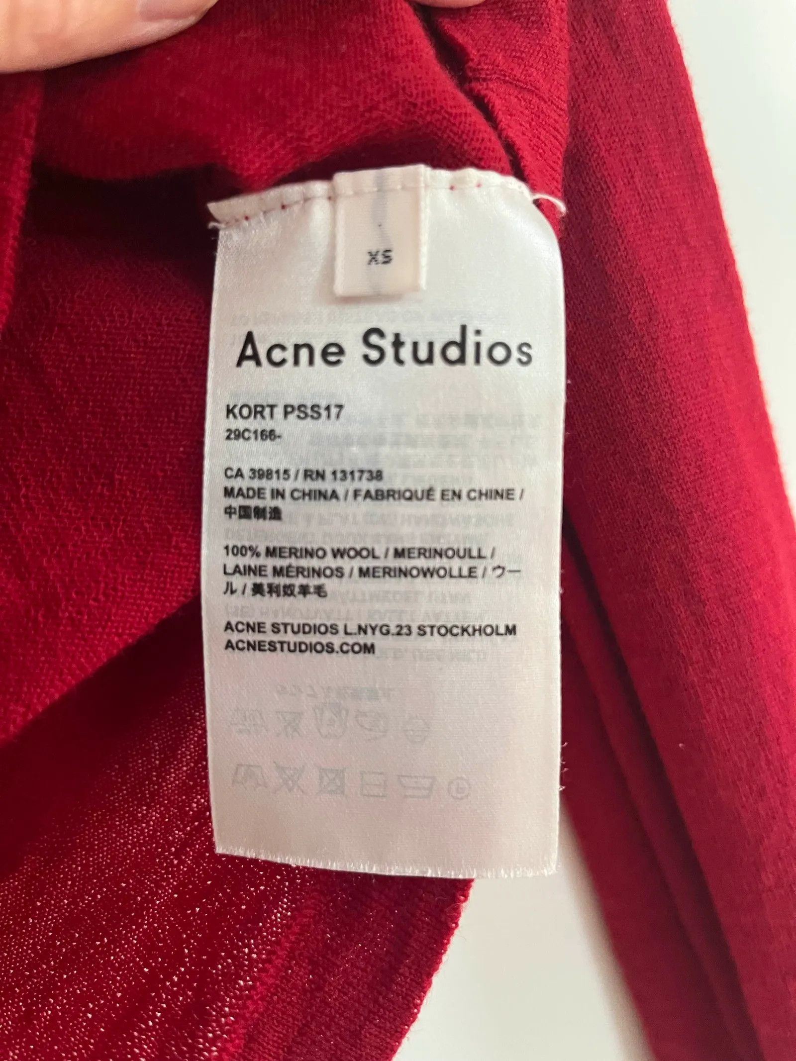 Acne Studios Acne Studios Kort Sweater Size XS / US 0-2 / IT 36-38 - 3 Thumbnail