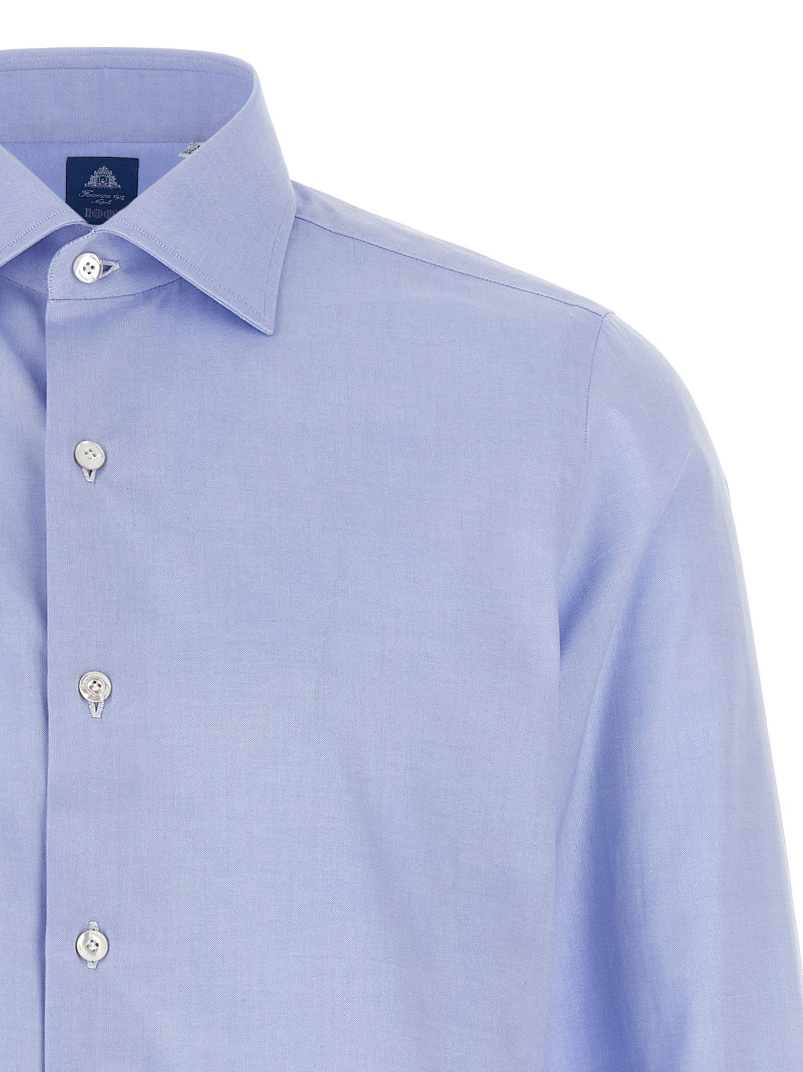 Finamore 'Napoli' shirt Size US L / EU 52-54 / 3 - 3 Thumbnail