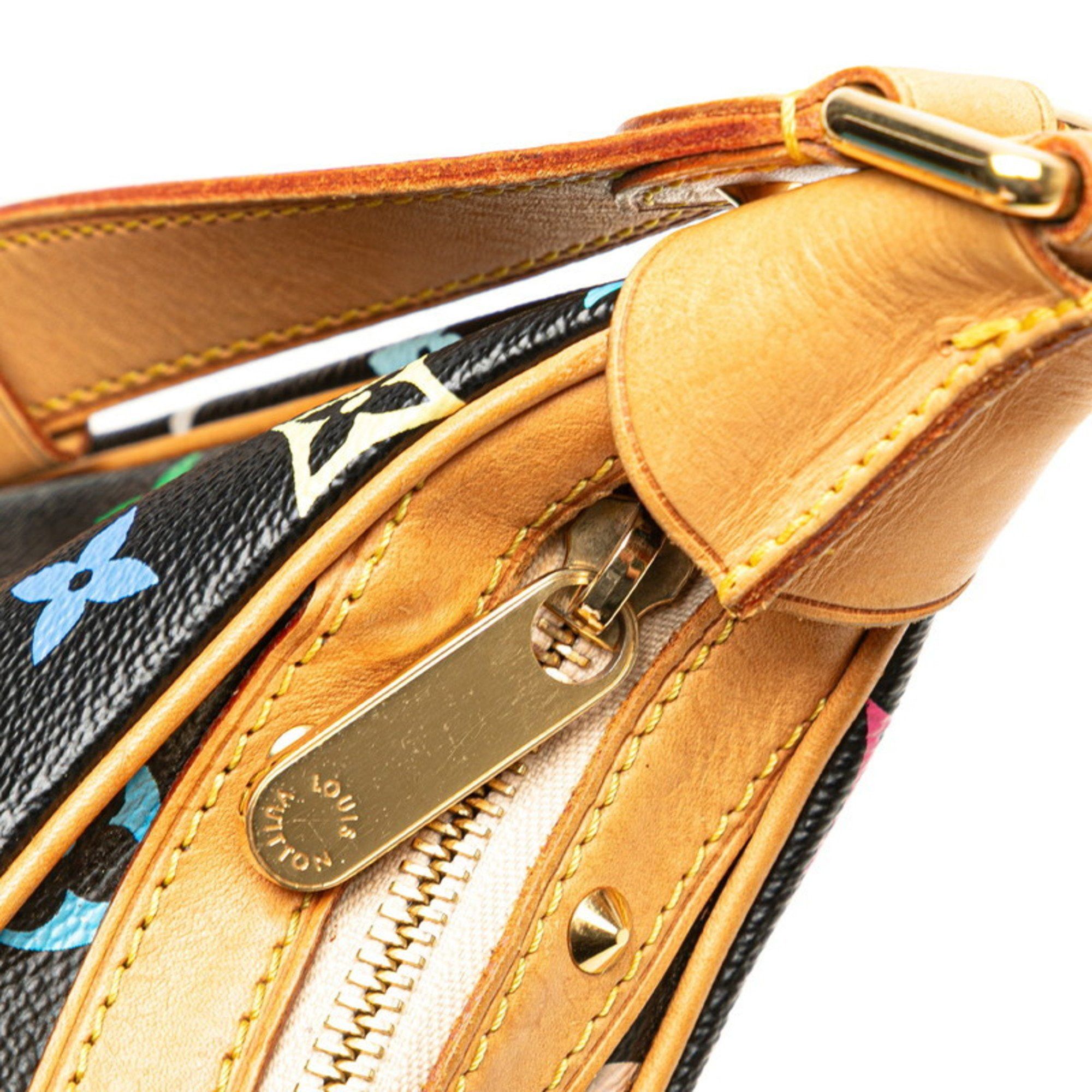 Louis Vuitton Louis Vuitton Monogram Multicolore Boulogne Shoulder Bag M92638 Noir Black Leather Women's LOUIS VUITTON Size ONE SIZE - 8 Thumbnail