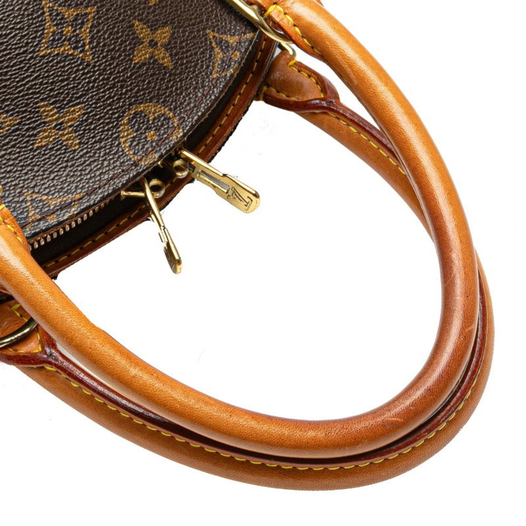 Louis Vuitton Louis Vuitton Monogram Ellipse PM Handbag M51127 Brown Leather Women's LOUIS VUITTON Size ONE SIZE - 4 Thumbnail