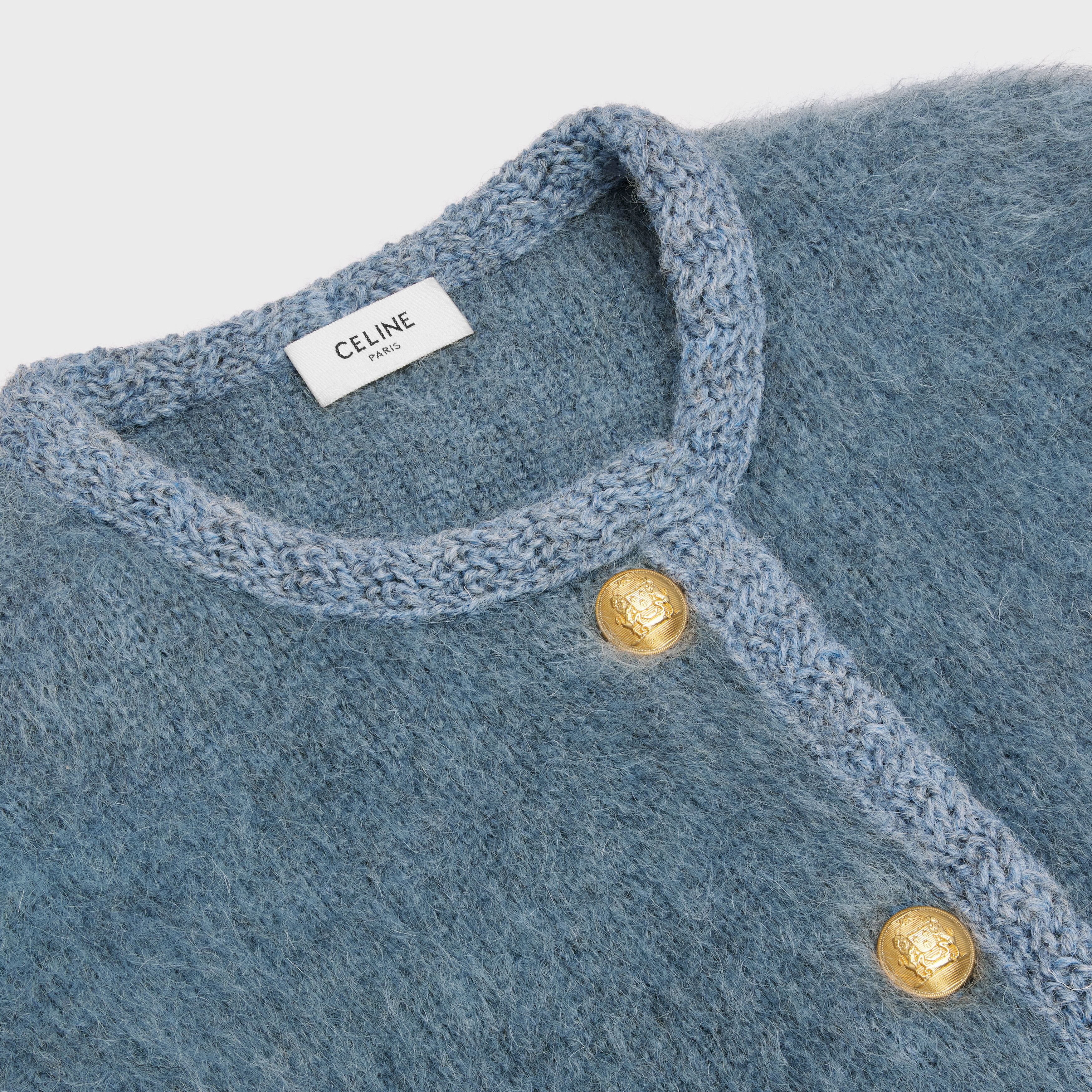 Celine cardigan in brushed mohair Size XS / US 0-2 / IT 36-38 - 3 Thumbnail