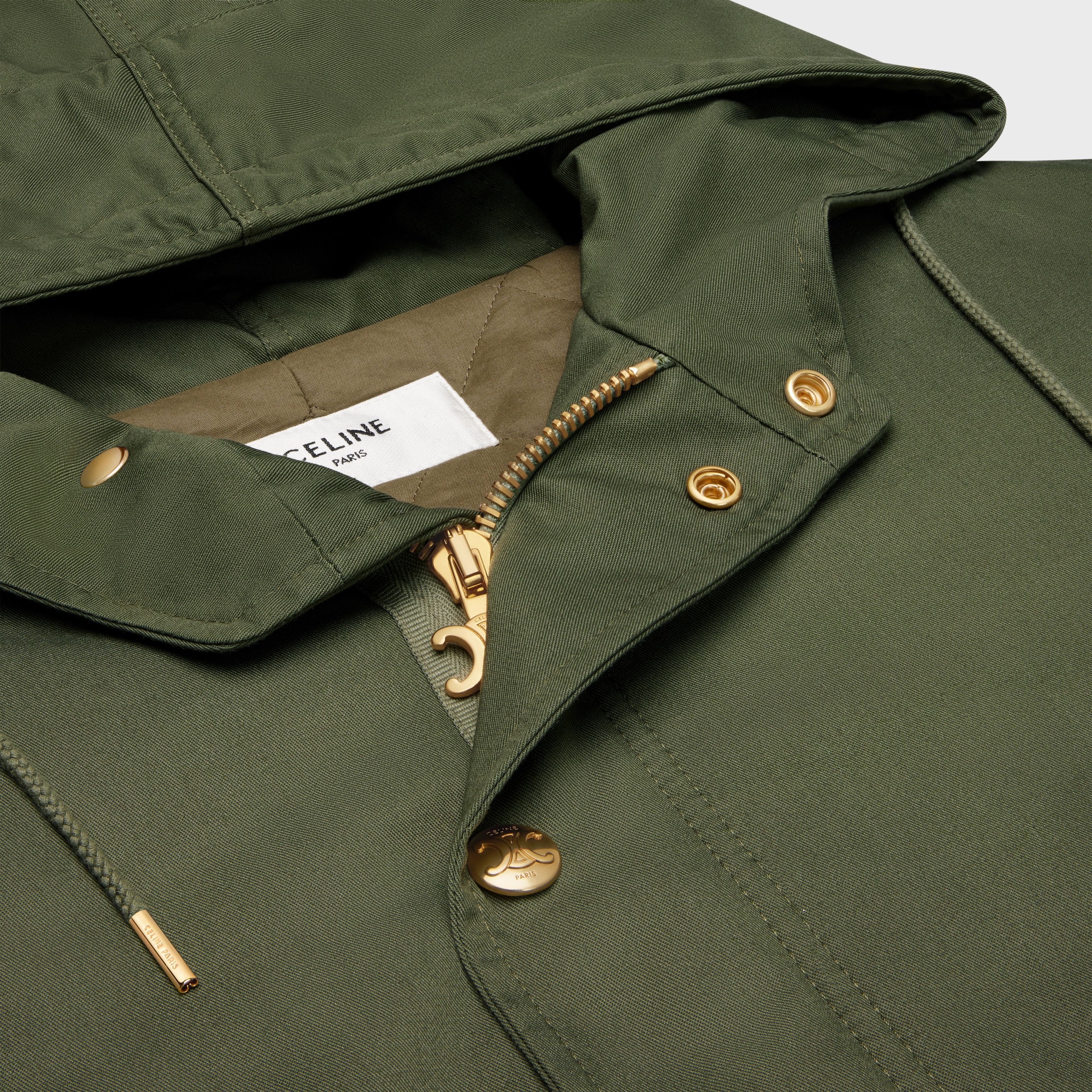 Celine military parka in technical cotton Size XXL / US 16-18 / IT 52-54 - 3 Thumbnail