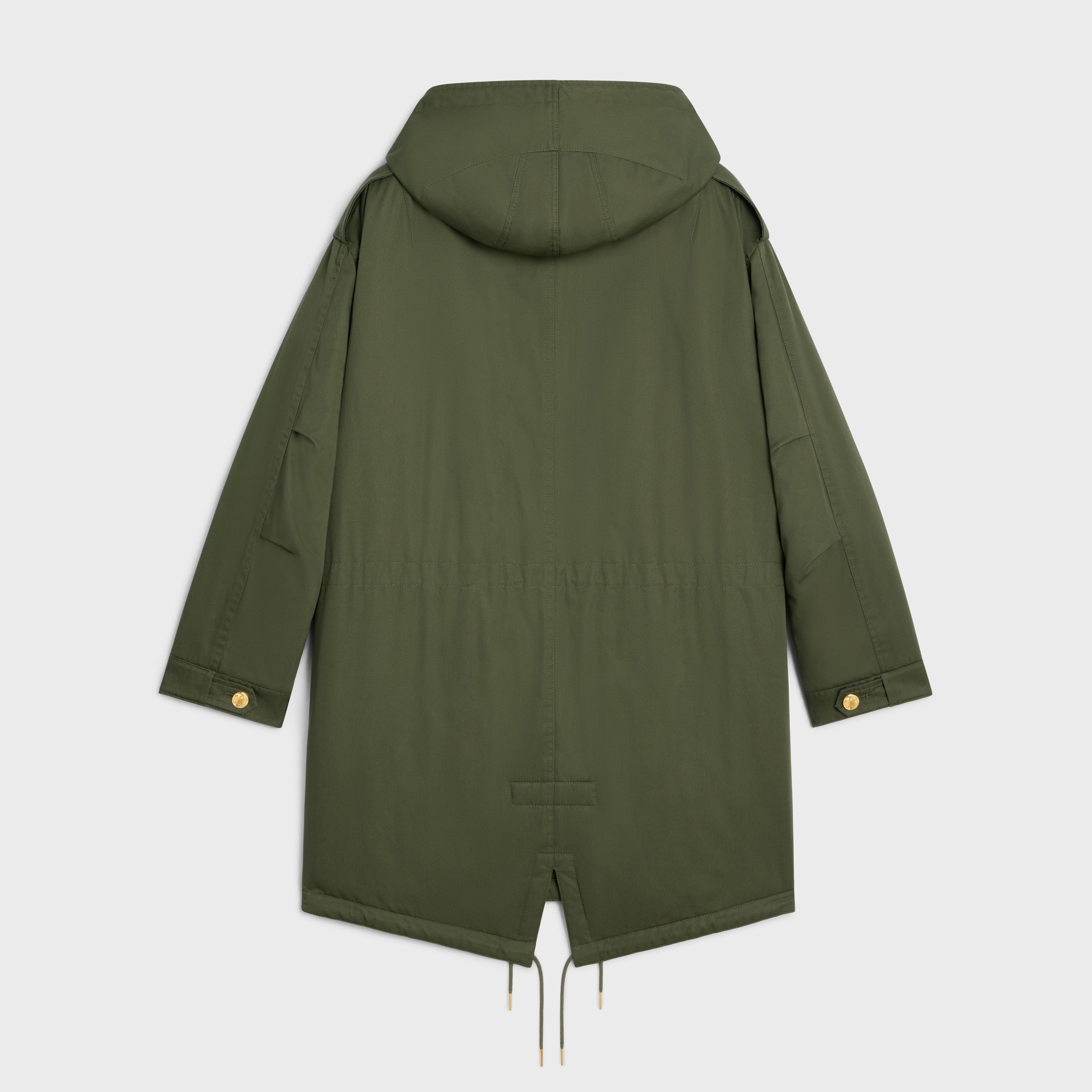 Celine military parka in technical cotton Size S / US 4 / IT 40 - 2 Thumbnail
