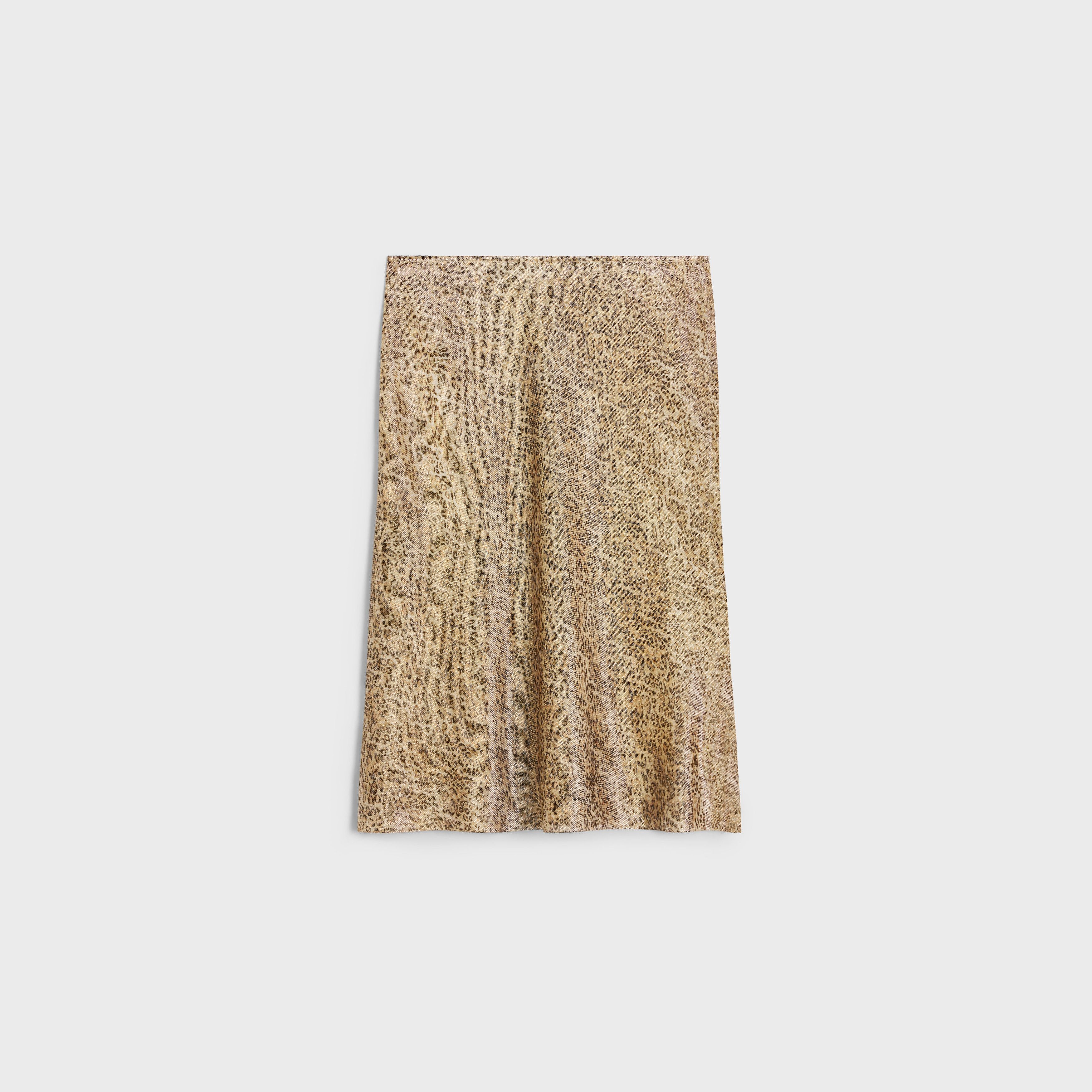 Celine hobble skirt in silk georgette Size 26" / US 2 / IT 38 - 2 Thumbnail