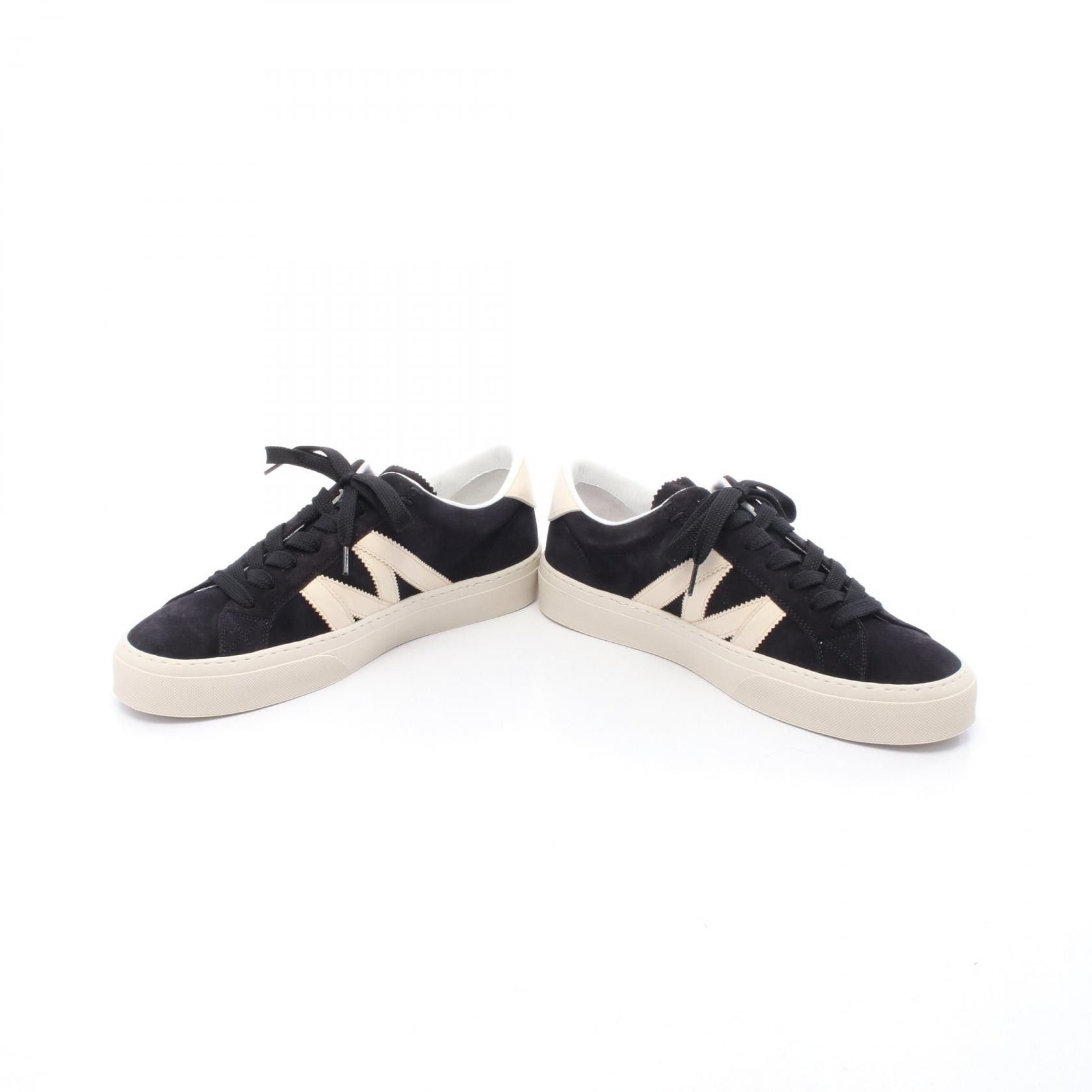 Moncler Moncler Moncler MONACO2 Suede Leather Sneakers Leather Shoes 4M00180M607074U45 DUTY FREE for USA Size ONE SIZE - 3 Thumbnail