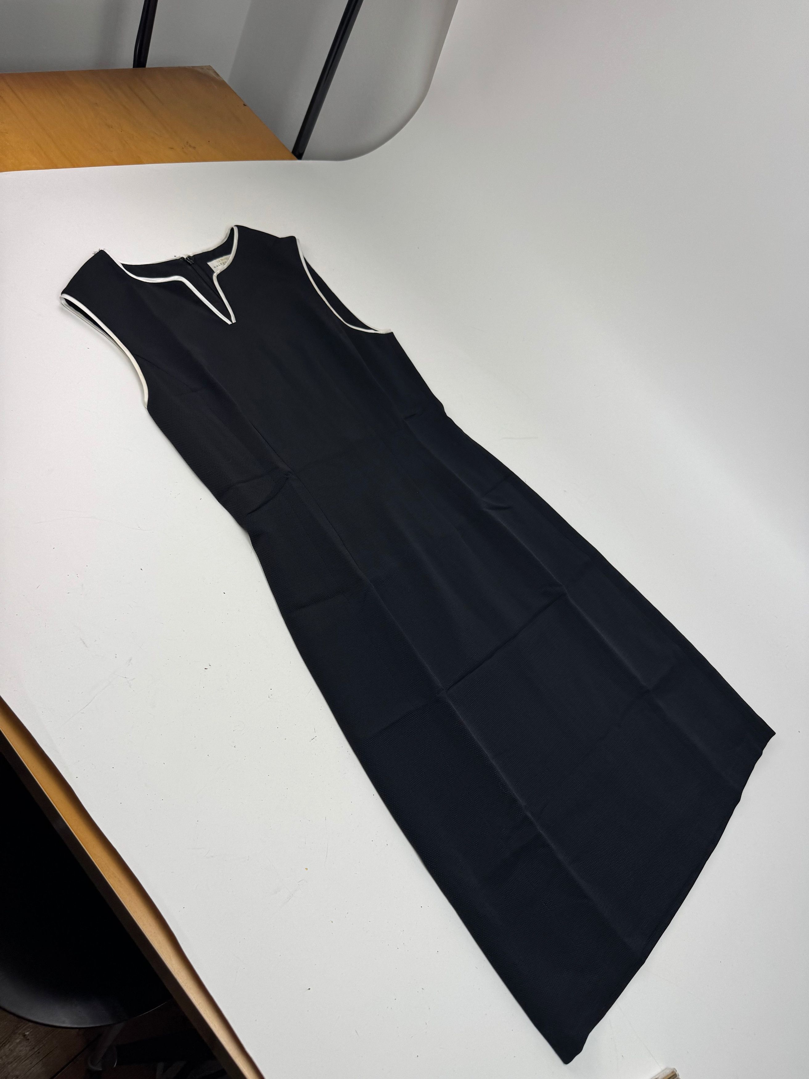 Balenciaga Vintage Dress Black White 38/M Size S / US 4 / IT 40 - 4 Thumbnail