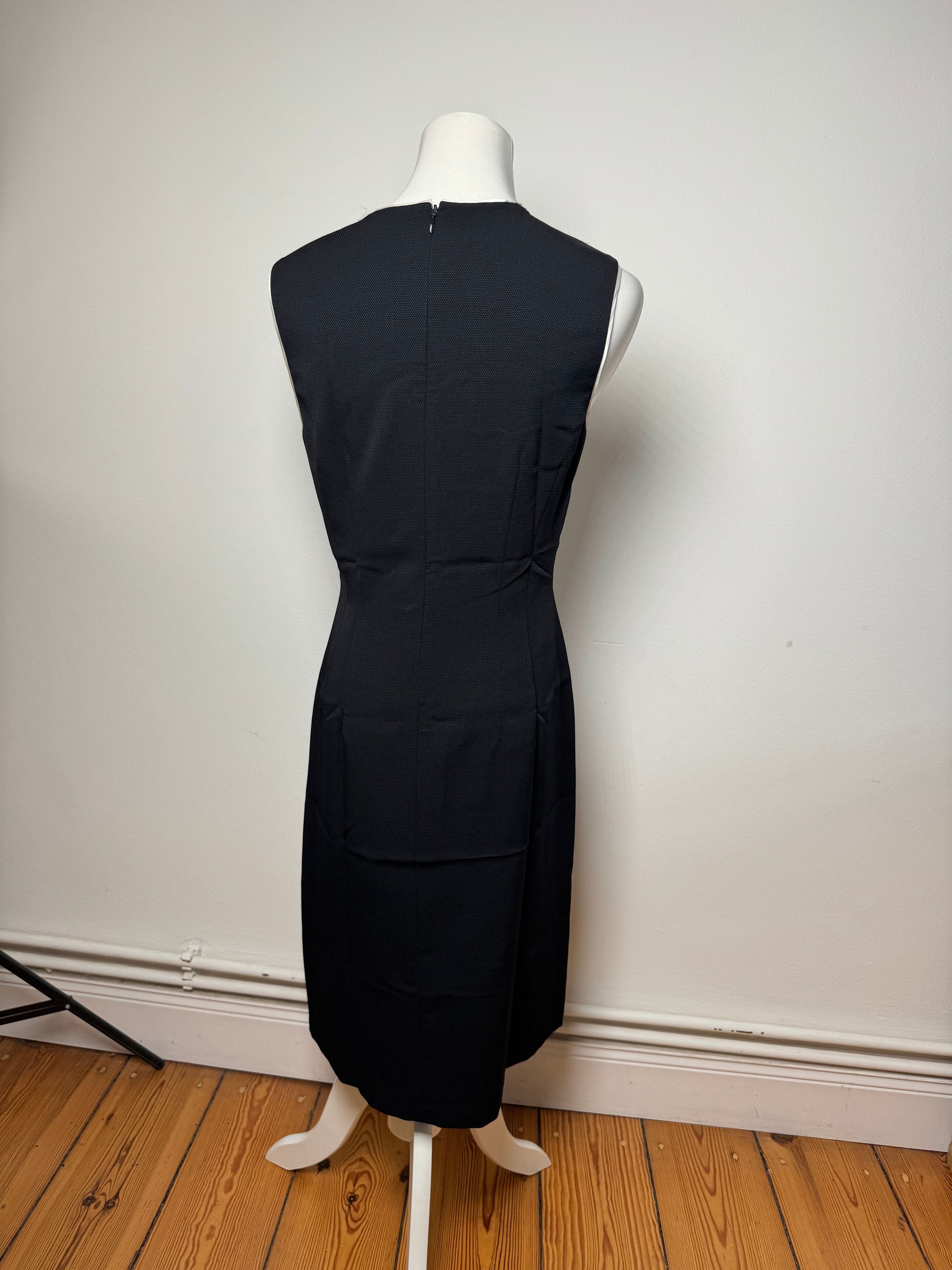Balenciaga Vintage Dress Black White 38/M Size S / US 4 / IT 40 - 3 Thumbnail