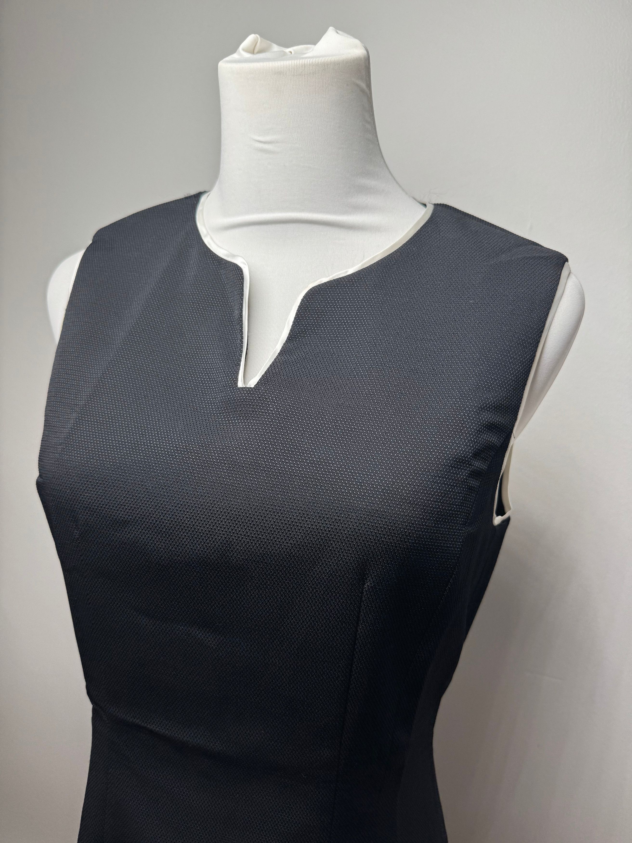 Balenciaga Vintage Dress Black White 38/M Size S / US 4 / IT 40 - 8 Thumbnail