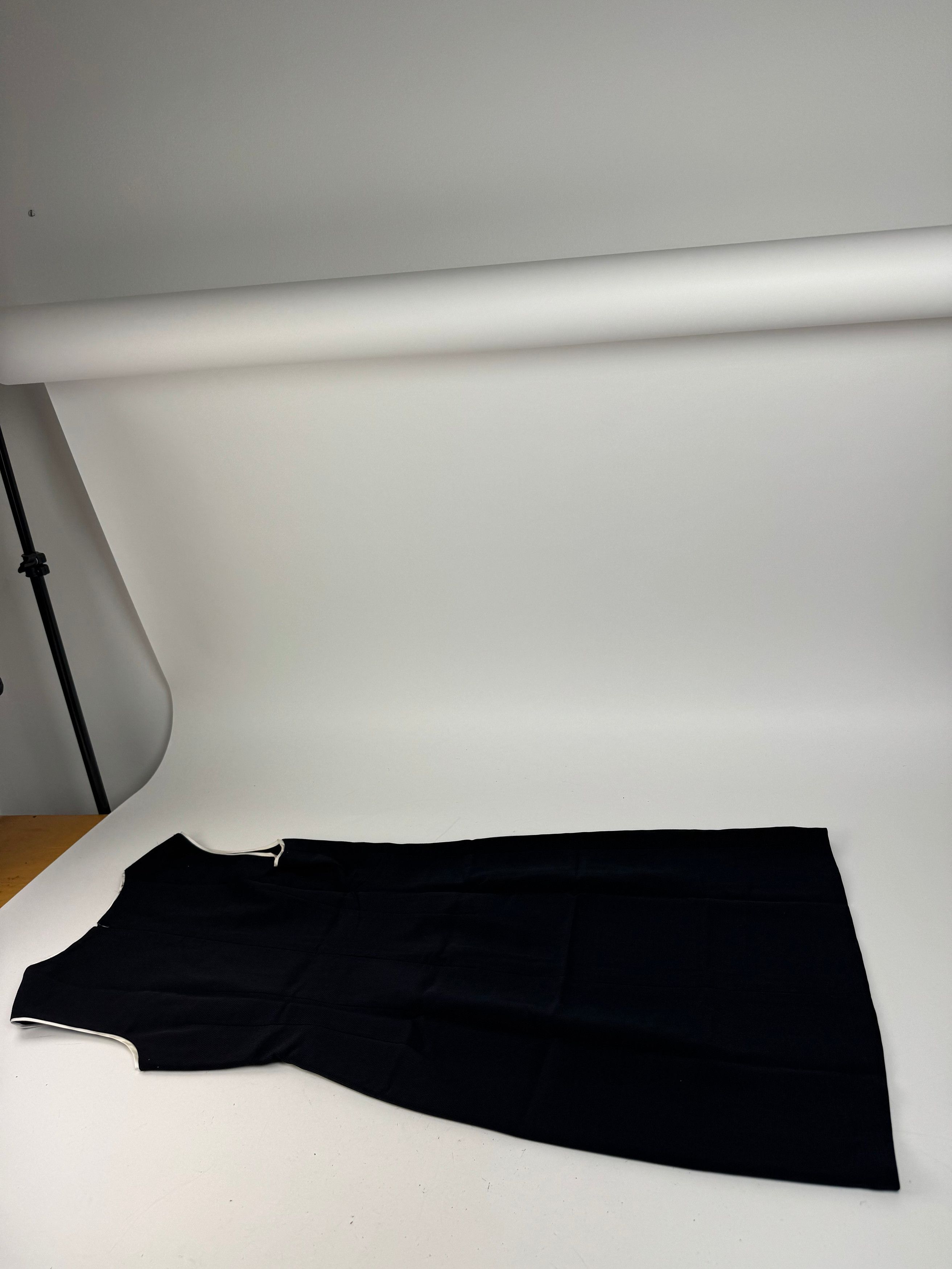Balenciaga Vintage Dress Black White 38/M Size S / US 4 / IT 40 - 7 Thumbnail
