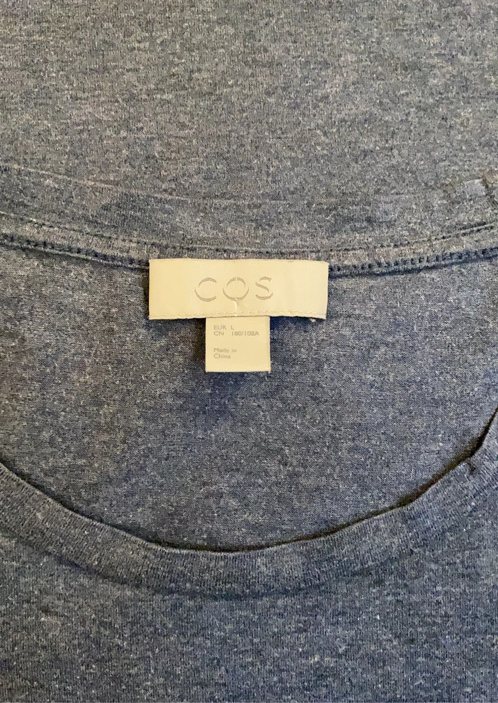 Cos Cos Short Sleeve T-shirt Size L / US 10 / IT 46 - 3 Thumbnail