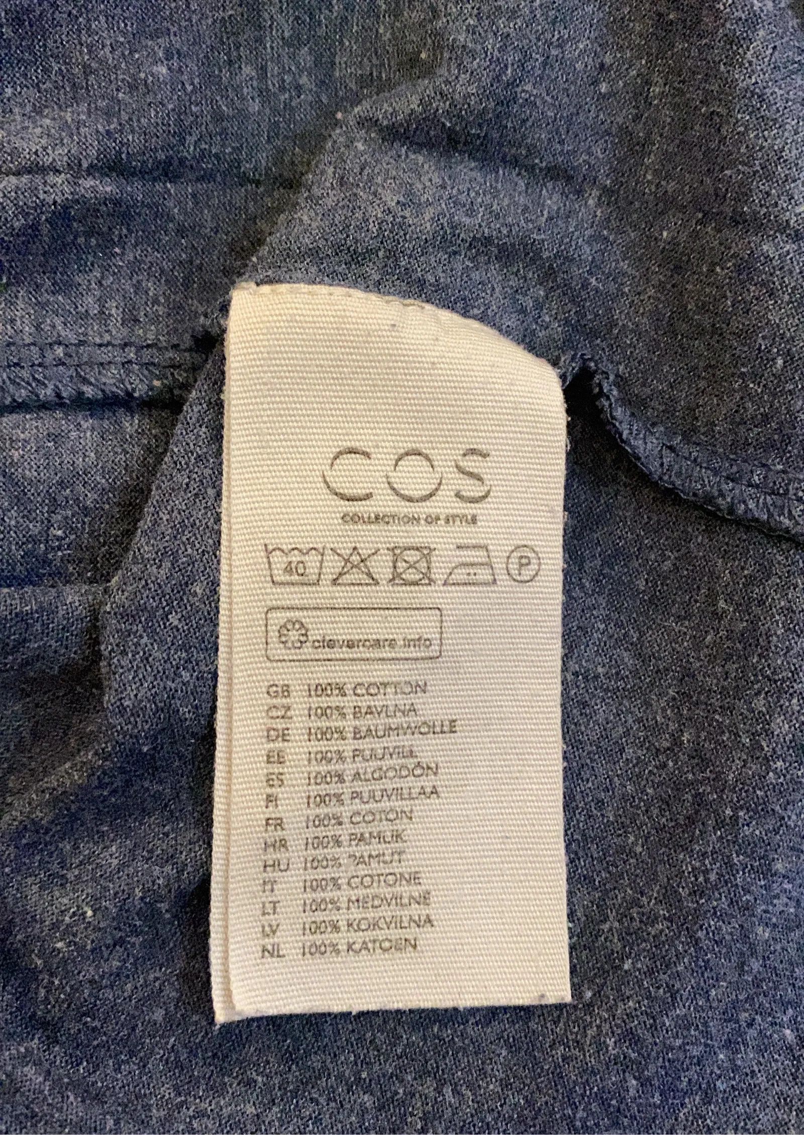 Cos Cos Short Sleeve T-shirt Size L / US 10 / IT 46 - 4 Thumbnail