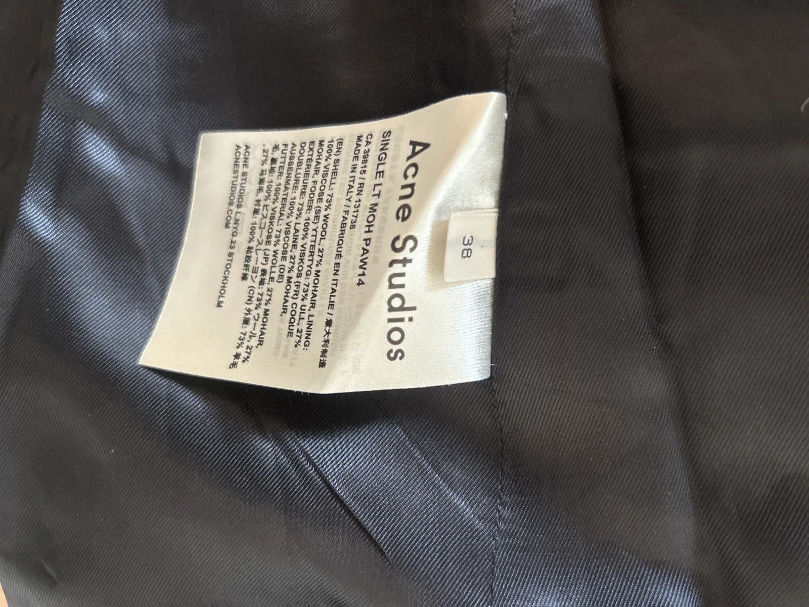Acne Studios Acne Studios Blazer Size S / US 4 / IT 40 - 3 Thumbnail