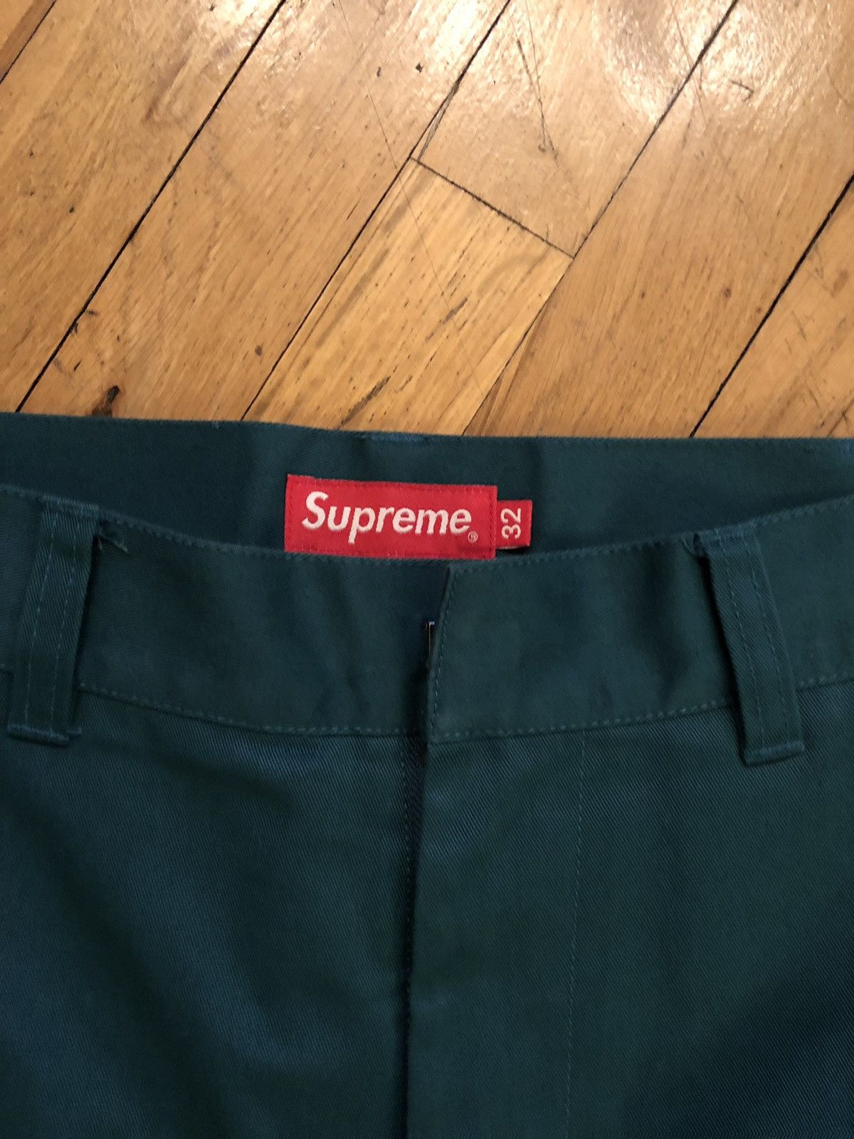 Supreme Supreme Dark Teal Work Pant 32 Size US 32 / EU 48 - 2 Thumbnail
