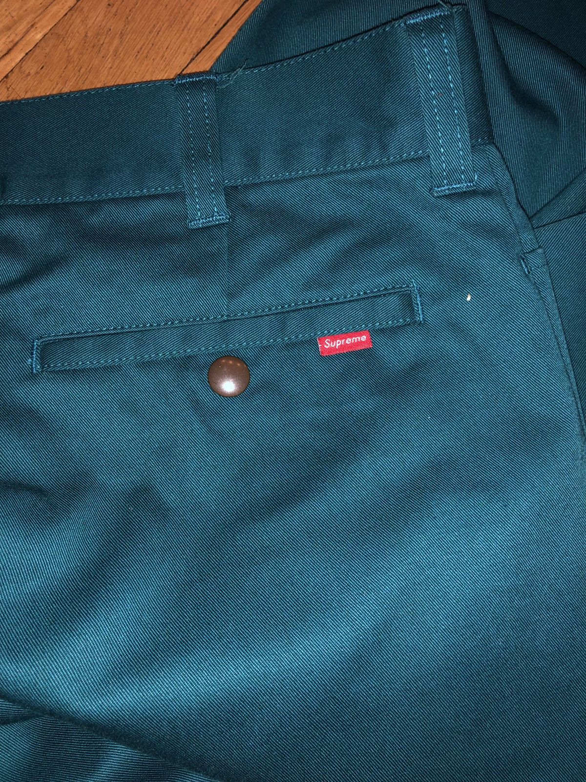 Supreme Supreme Dark Teal Work Pant 32 Size US 32 / EU 48 - 3 Thumbnail