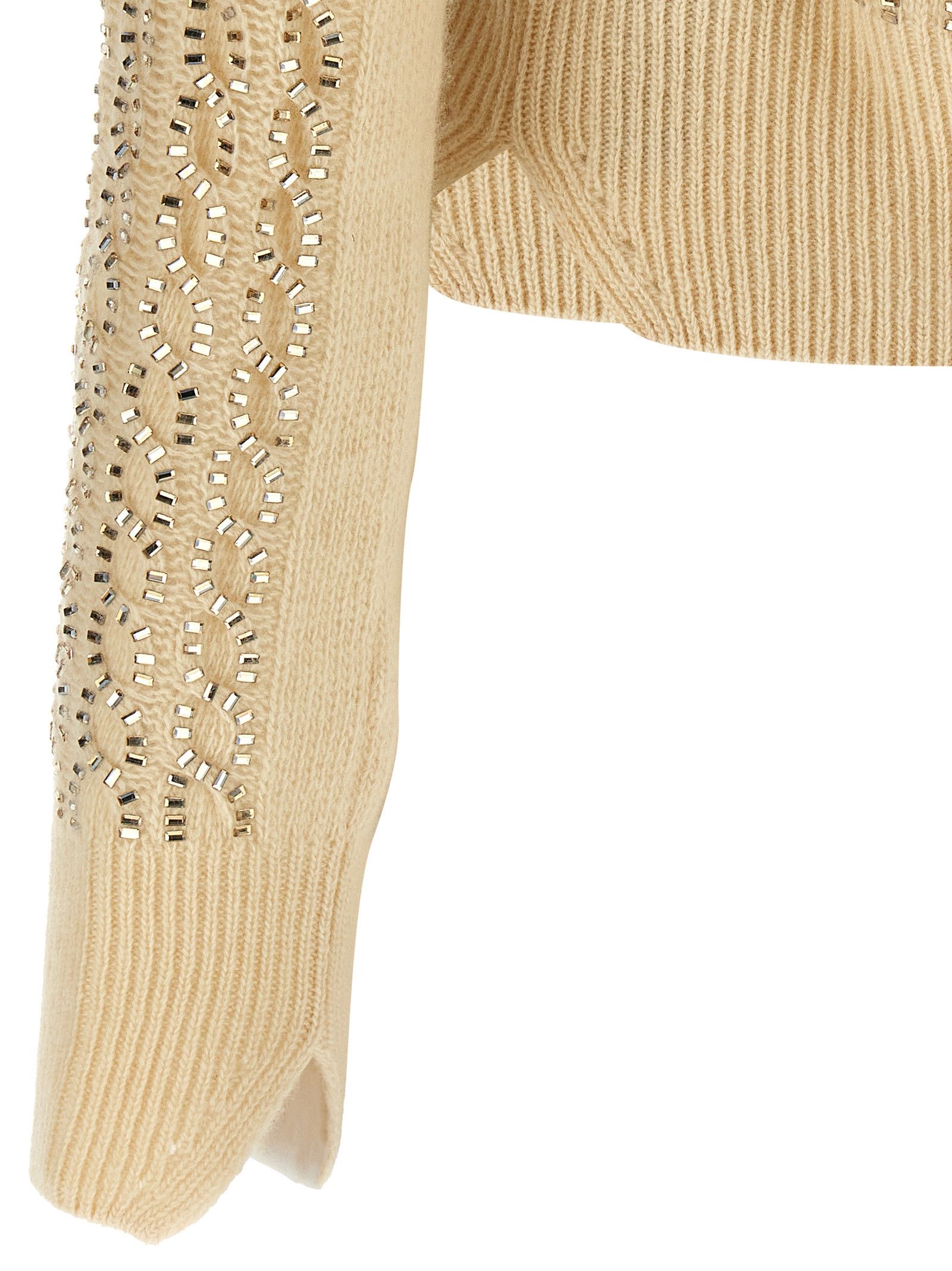 Ermanno Scervino Baguette studded sweater Size S / US 4 / IT 40 - 4 Thumbnail