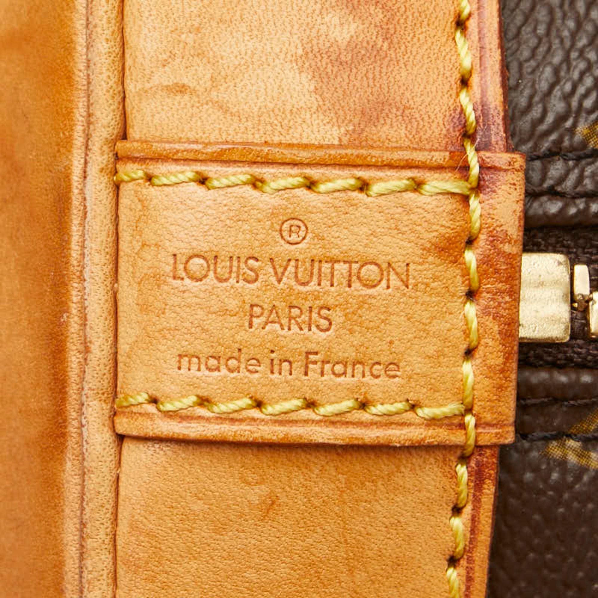 Louis Vuitton Monogram Alma PM Handbag M51130 Brown Leather Women's LOUIS VUITTON