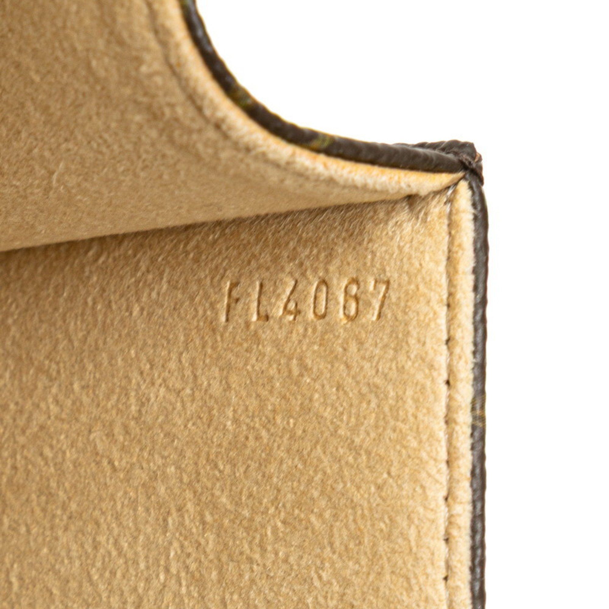 Louis Vuitton Louis Vuitton Monogram Florentine Pochette Body Bag, Waist Shoulder Bag M51855 Brown Leather Women's LOUIS VUITTON Size ONE SIZE - 9 Thumbnail