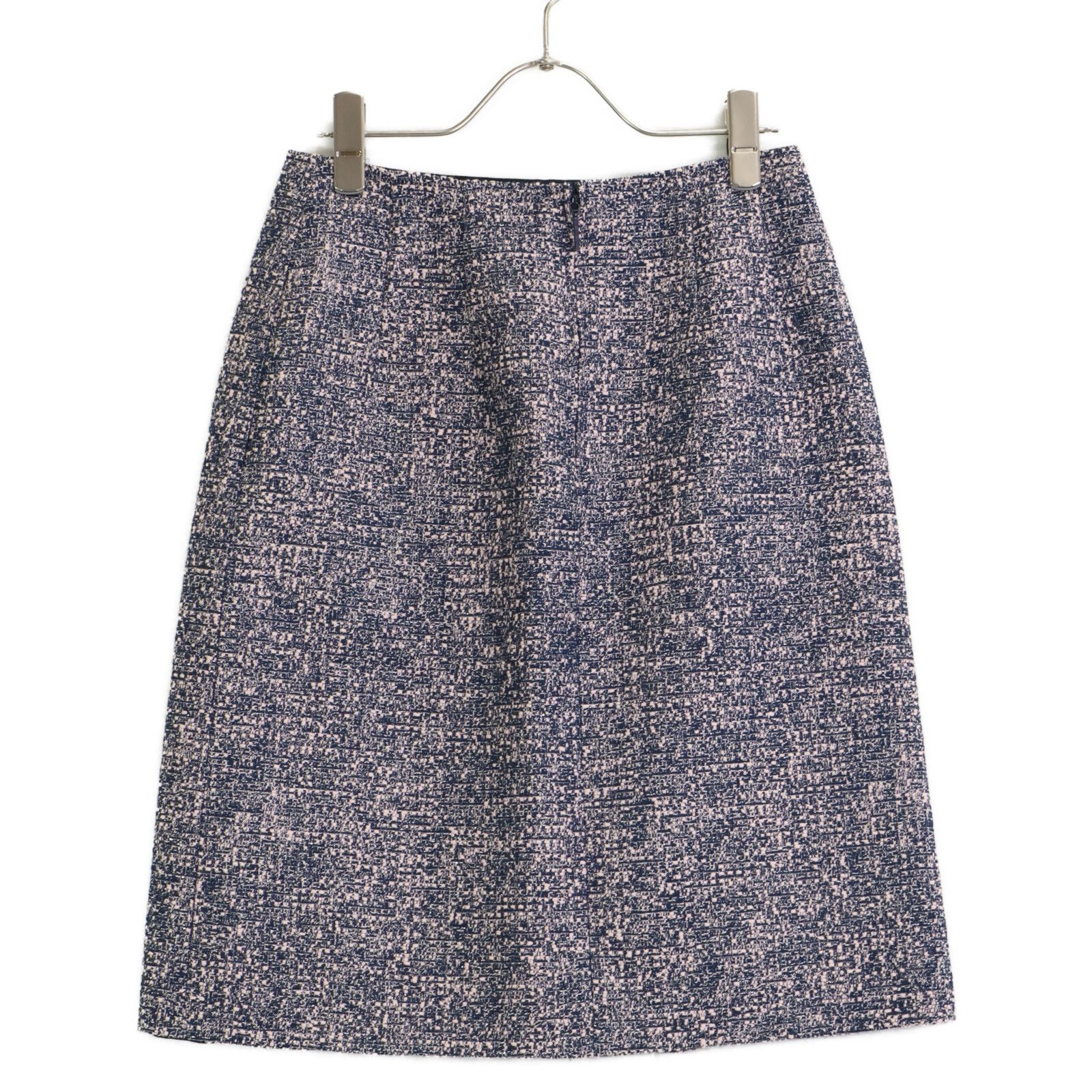 Other Other Rene Tweed Cotton Midi Skirt Cotton Skirts 6834250 DUTY FREE for USA Size ONE SIZE - 2 Thumbnail