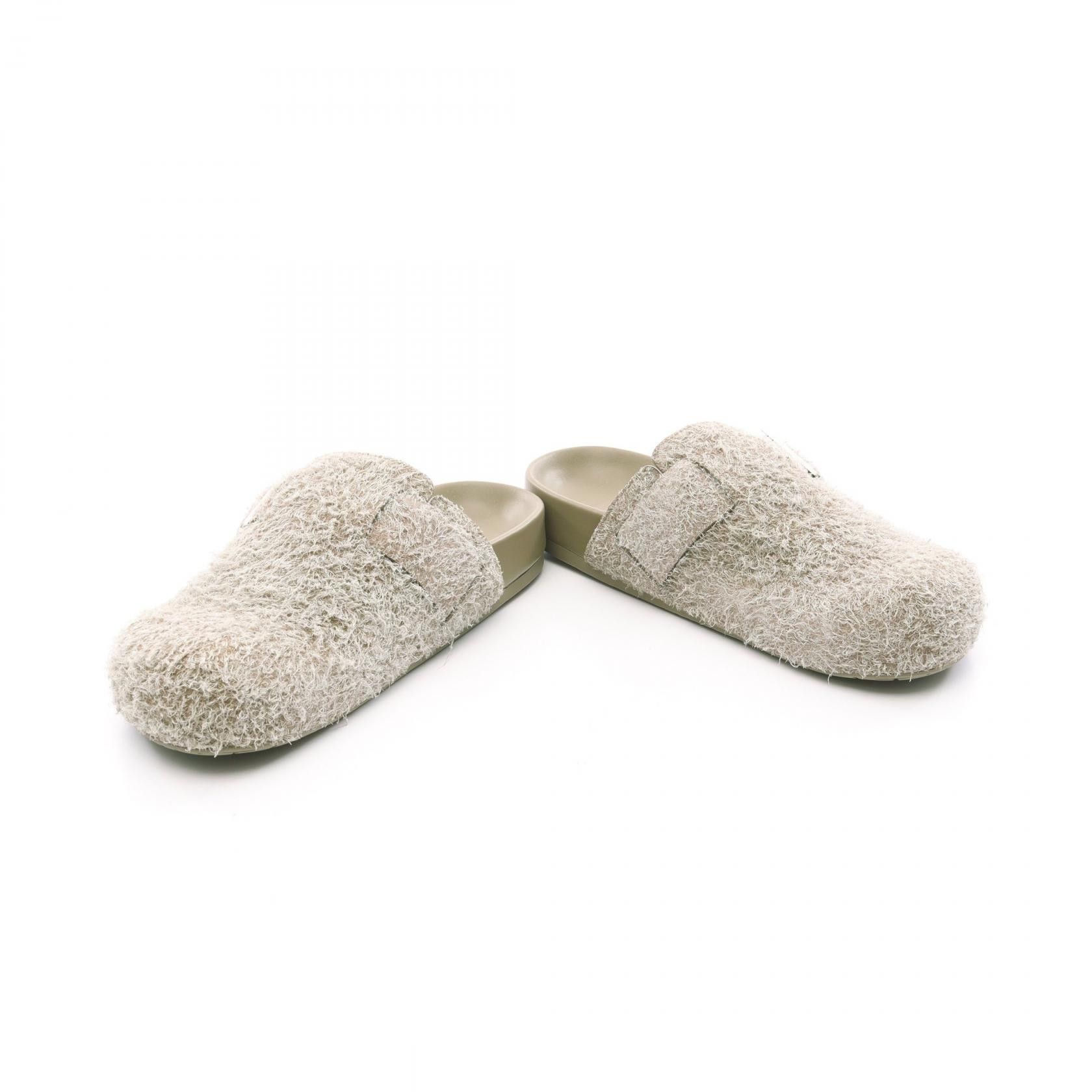 Loewe Loewe Loewe Ease Buckle Brushed Suede Mule Suede Shoes LLSS379X06416040 DUTY FREE for USA Size ONE SIZE - 3 Thumbnail