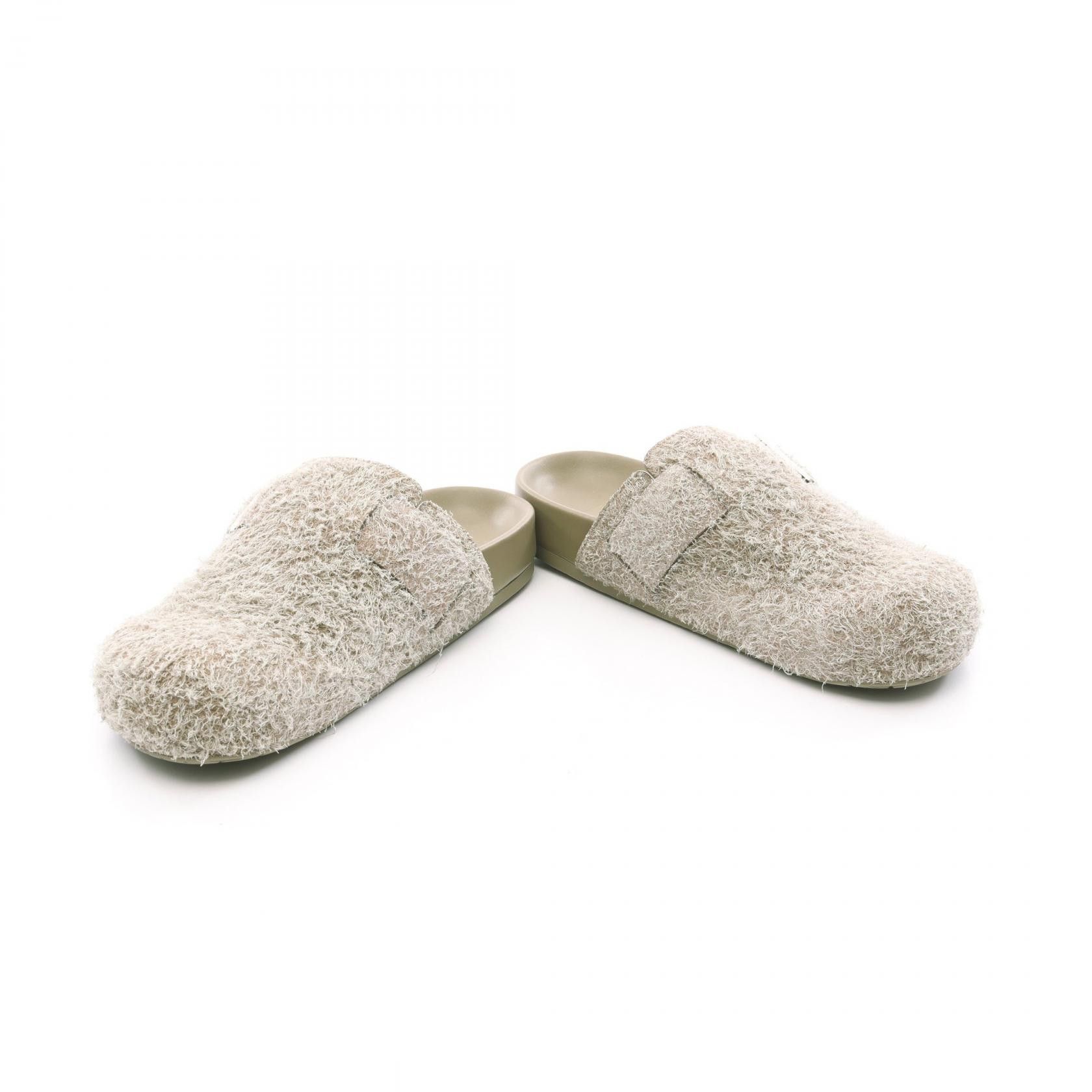 Loewe Loewe Loewe Ease Buckle Brushed Suede Mule Suede Shoes LLSS379X06416039 DUTY FREE for USA Size ONE SIZE - 3 Thumbnail
