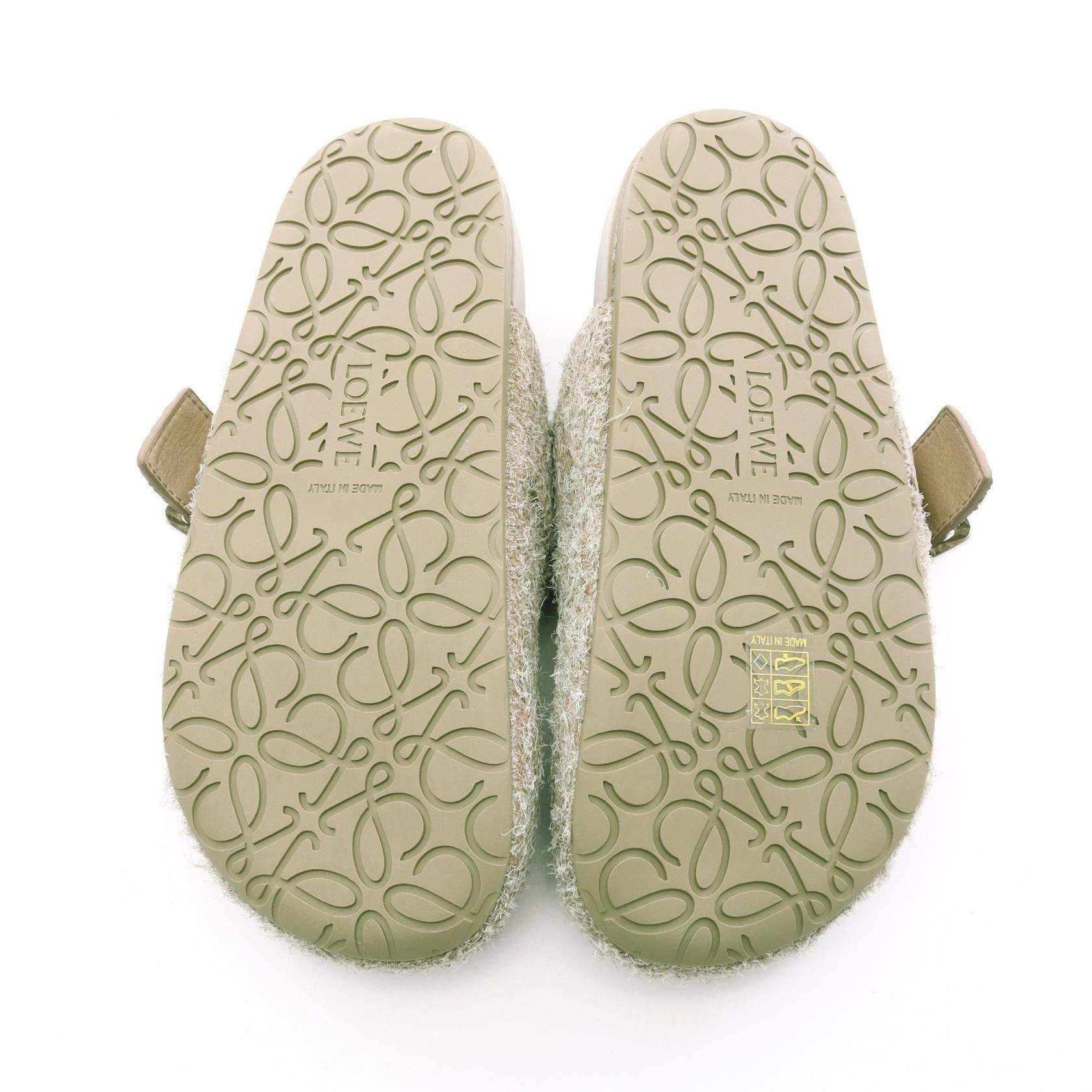Loewe Loewe Loewe Ease Buckle Brushed Suede Mule Suede Shoes LLSS379X06416039 DUTY FREE for USA Size ONE SIZE - 4 Thumbnail