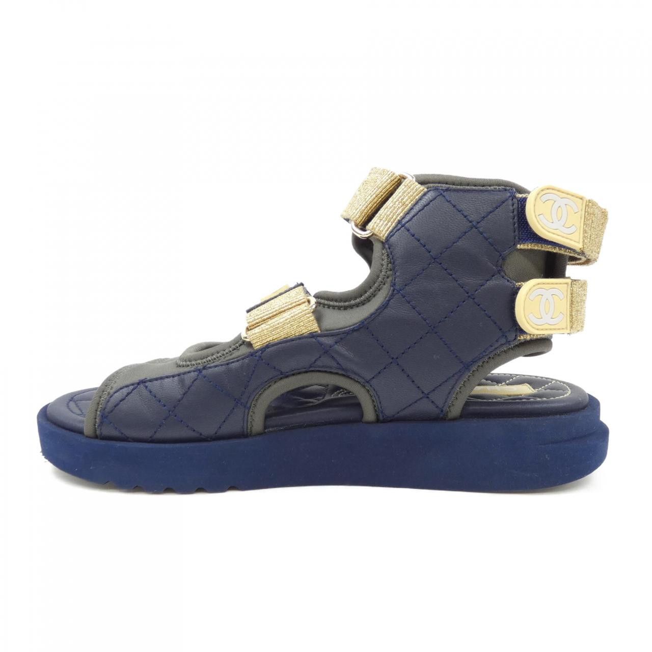 Chanel Chanel Chanel G37231Y55209 Sandals Leather Shoes G37231Y55209 DUTY FREE for USA Size ONE SIZE - 2 Thumbnail