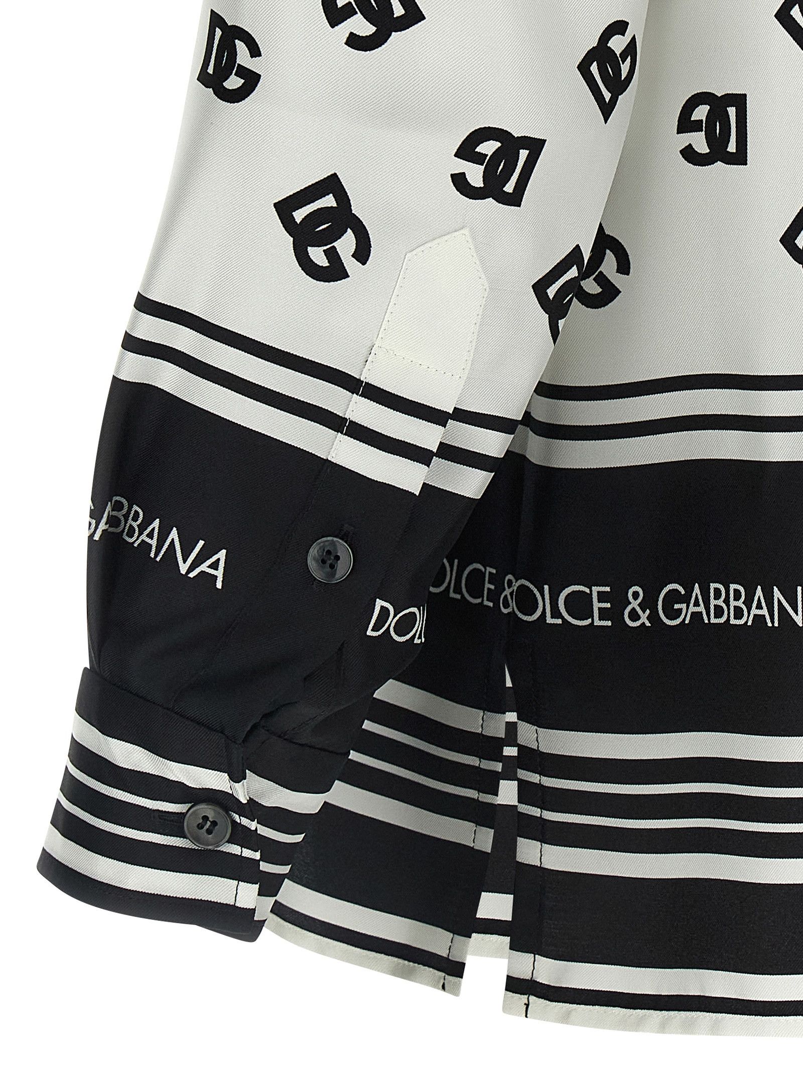 Dolce & Gabbana DG print shirt Size S / US 4 / IT 40 - 4 Thumbnail