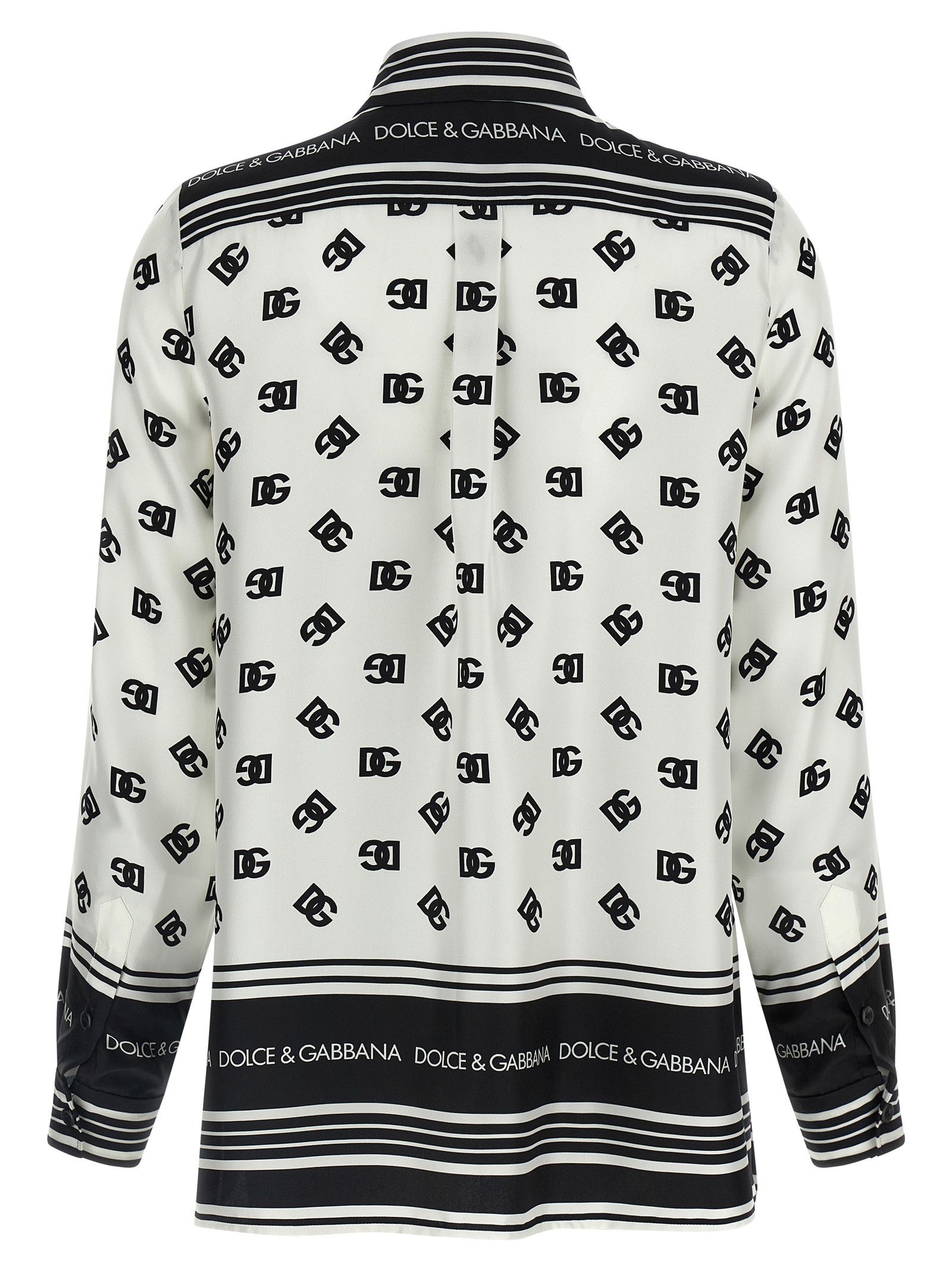Dolce & Gabbana DG print shirt Size S / US 4 / IT 40 - 2 Thumbnail