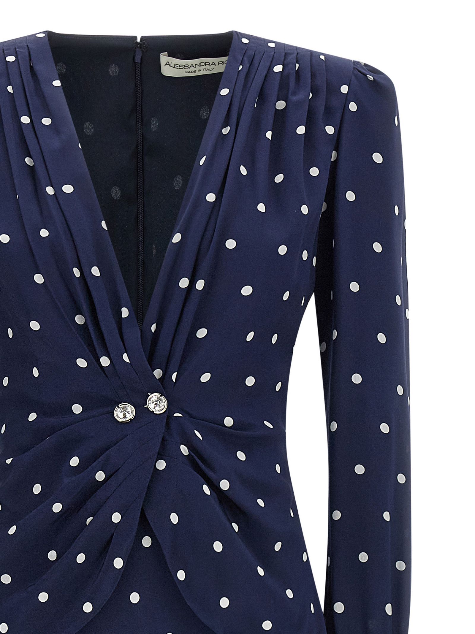 Alessandra Rich Polka dot dress Size S / US 4 / IT 40 - 3 Thumbnail