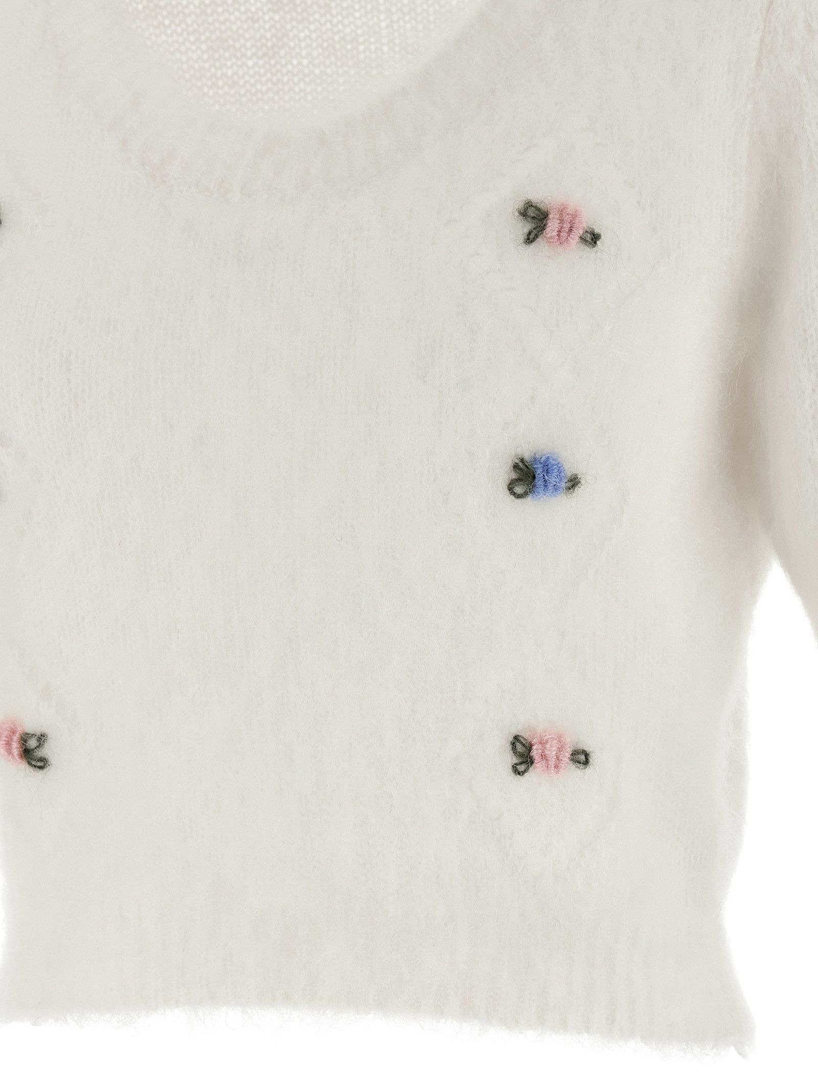 Alessandra Rich 'Carded Mohair' sweater Size XS / US 0-2 / IT 36-38 - 4 Thumbnail