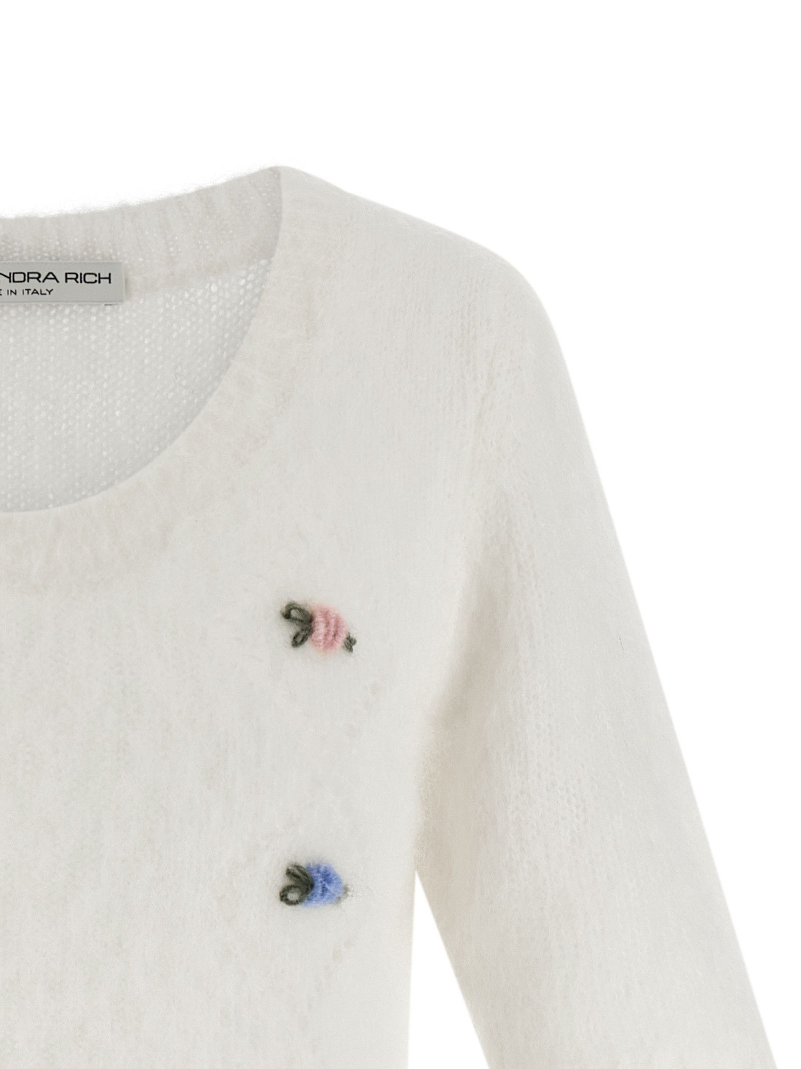 Alessandra Rich 'Carded Mohair' sweater Size M / US 6-8 / IT 42-44 - 3 Thumbnail