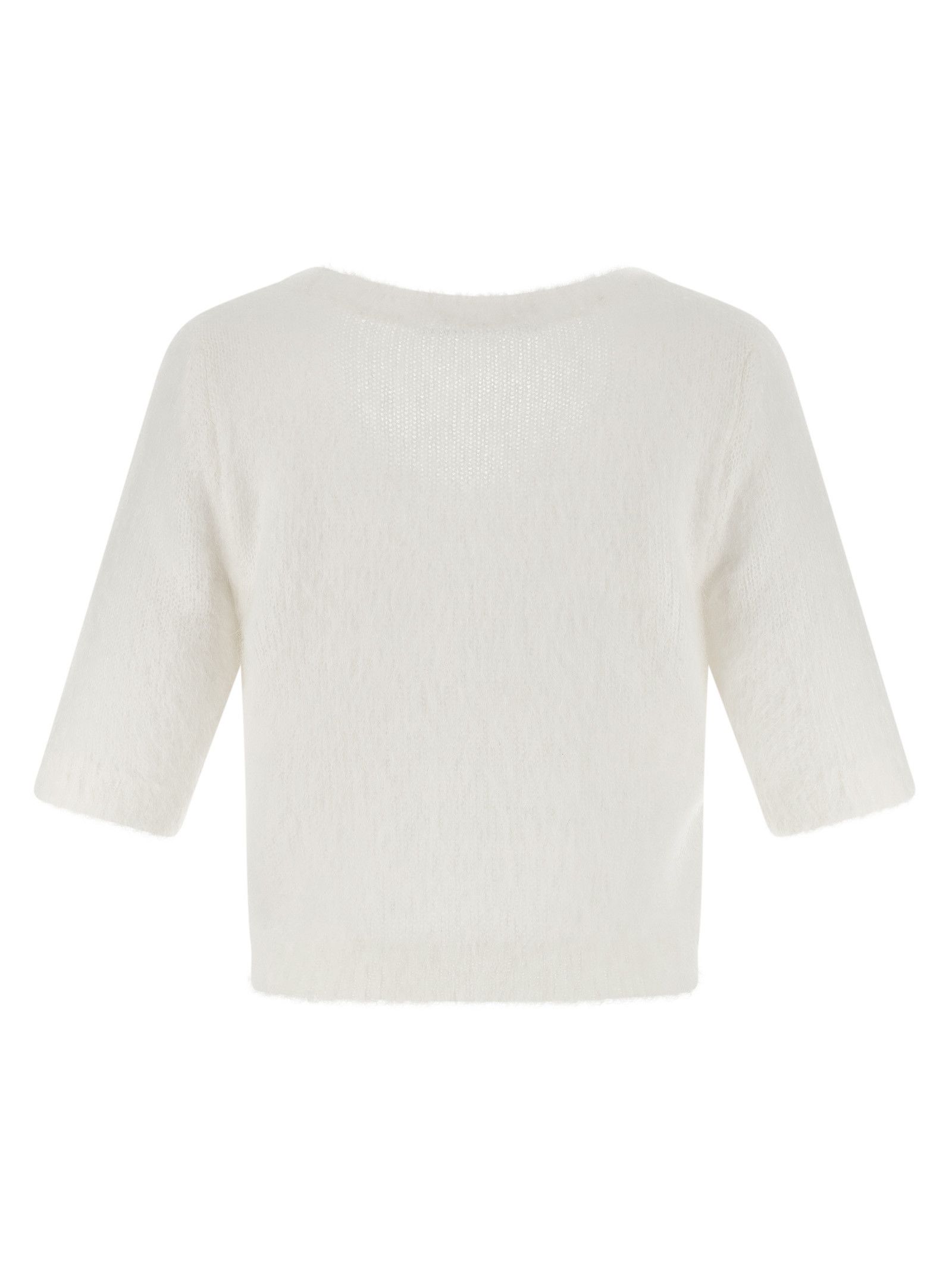 Alessandra Rich 'Carded Mohair' sweater Size M / US 6-8 / IT 42-44 - 2 Thumbnail