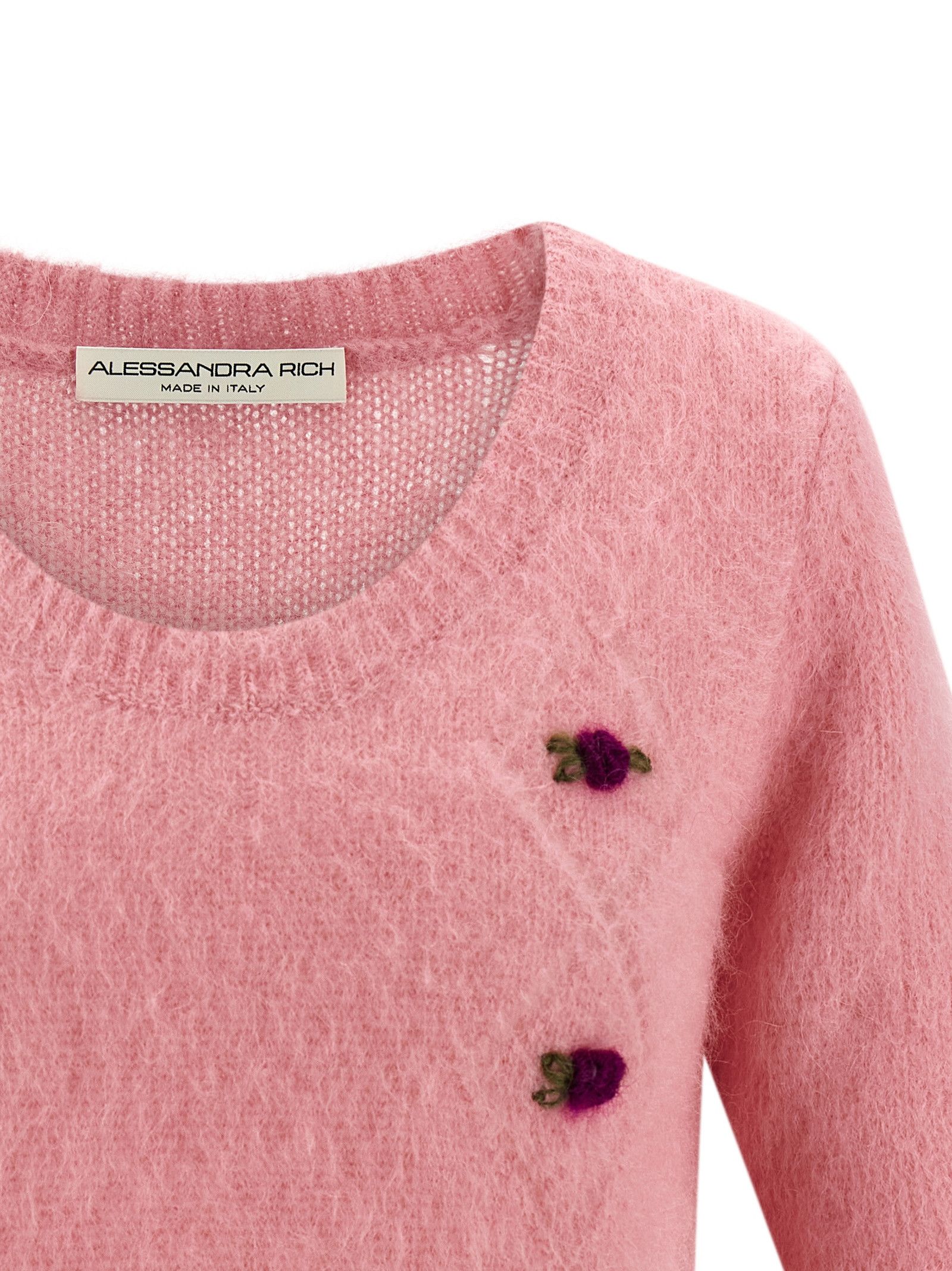 Alessandra Rich 'Carded Mohair' sweater Size XS / US 0-2 / IT 36-38 - 3 Thumbnail