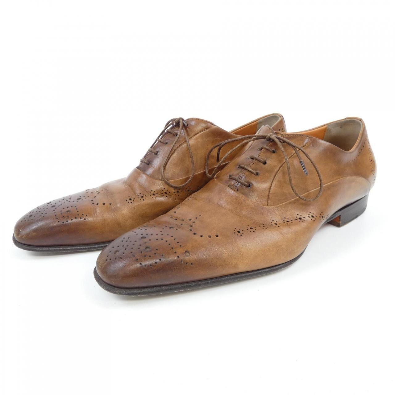 Other Other Santoni Leather Shoes Leather Shoes 11542 DUTY FREE for USA Size ONE SIZE - 3 Thumbnail