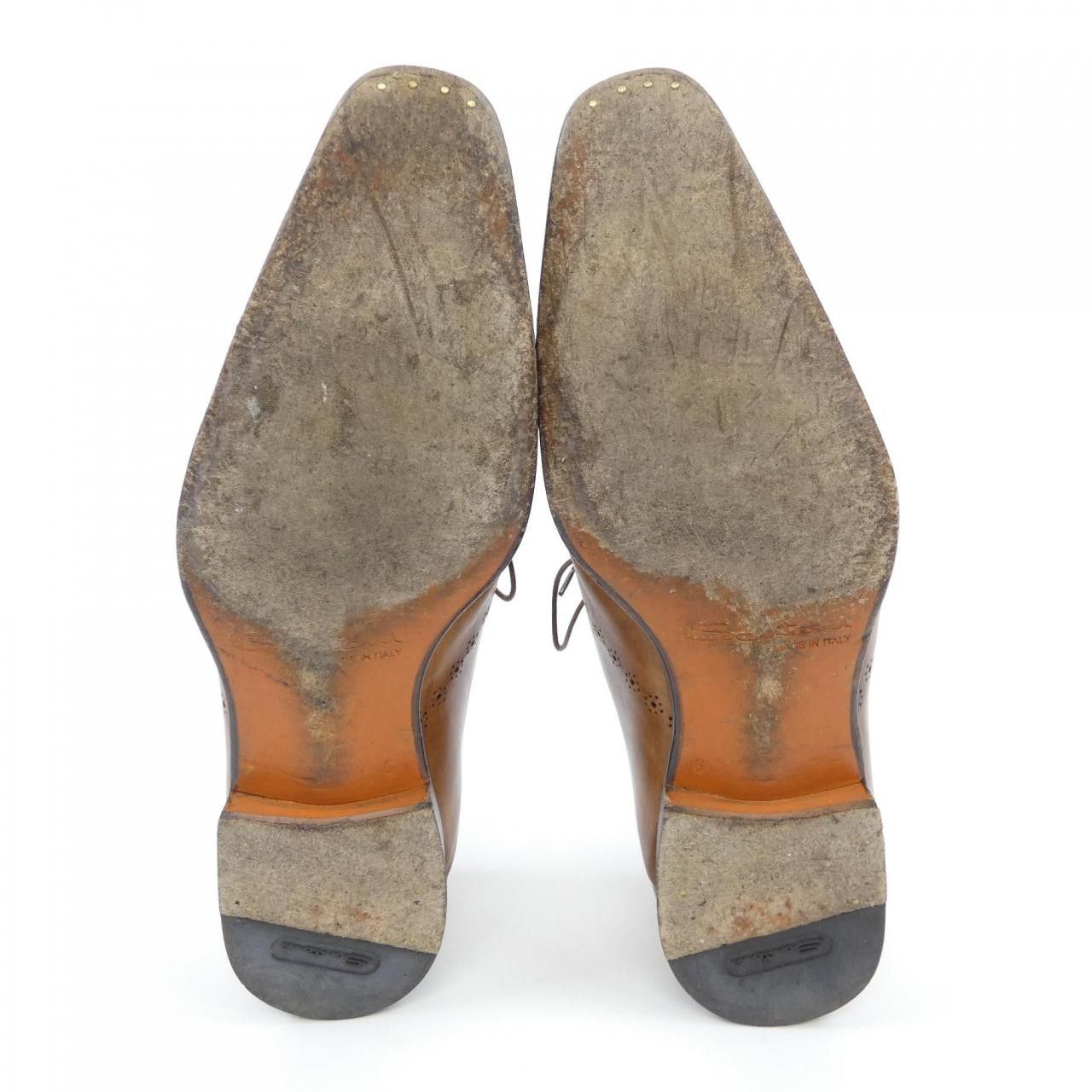 Other Other Santoni Leather Shoes Leather Shoes 11542 DUTY FREE for USA Size ONE SIZE - 4 Thumbnail