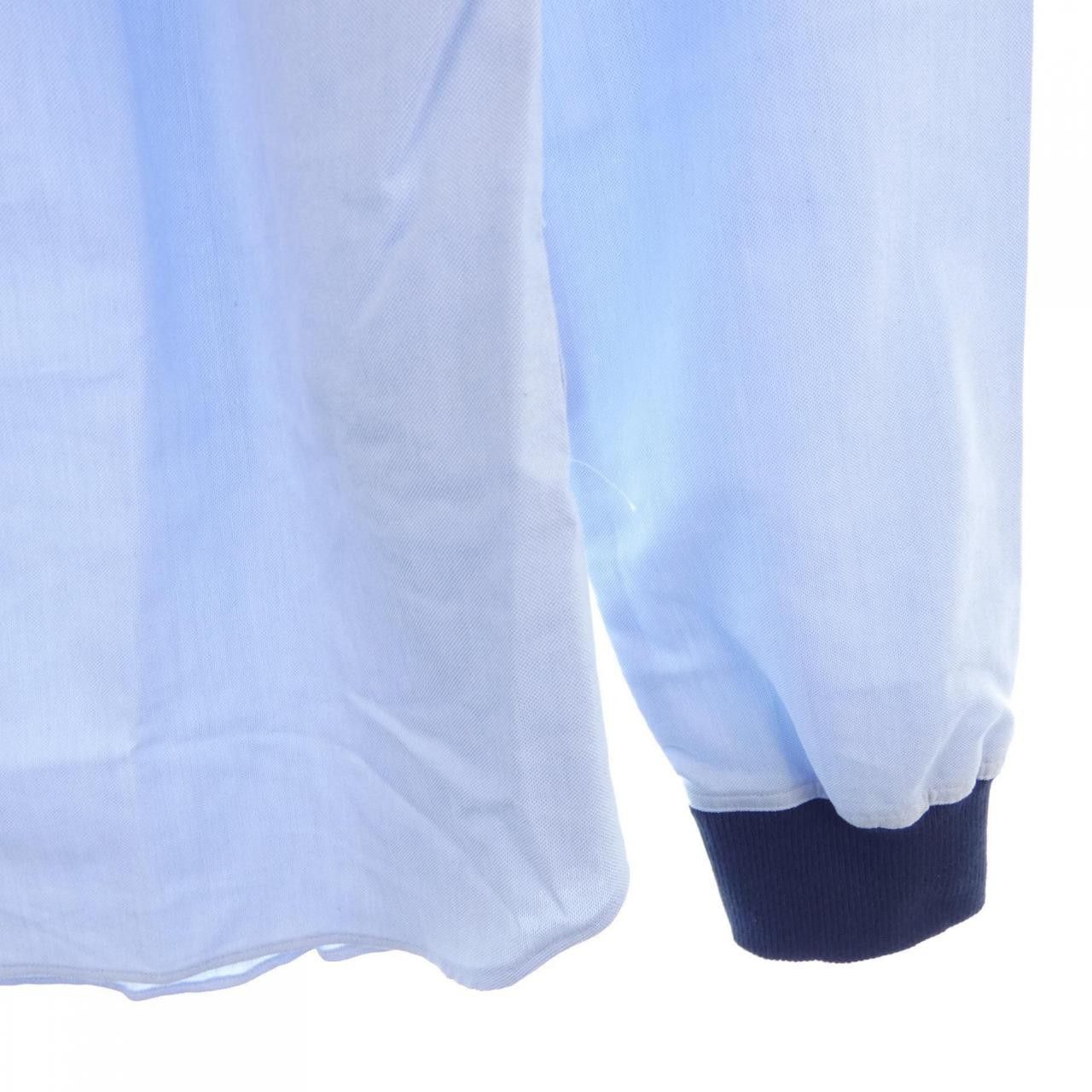 Lanvin Lanvin LANVIN en Bleu Shirt Cotton Dress Shirt DUTY FREE for USA Size ONE SIZE - 6 Thumbnail