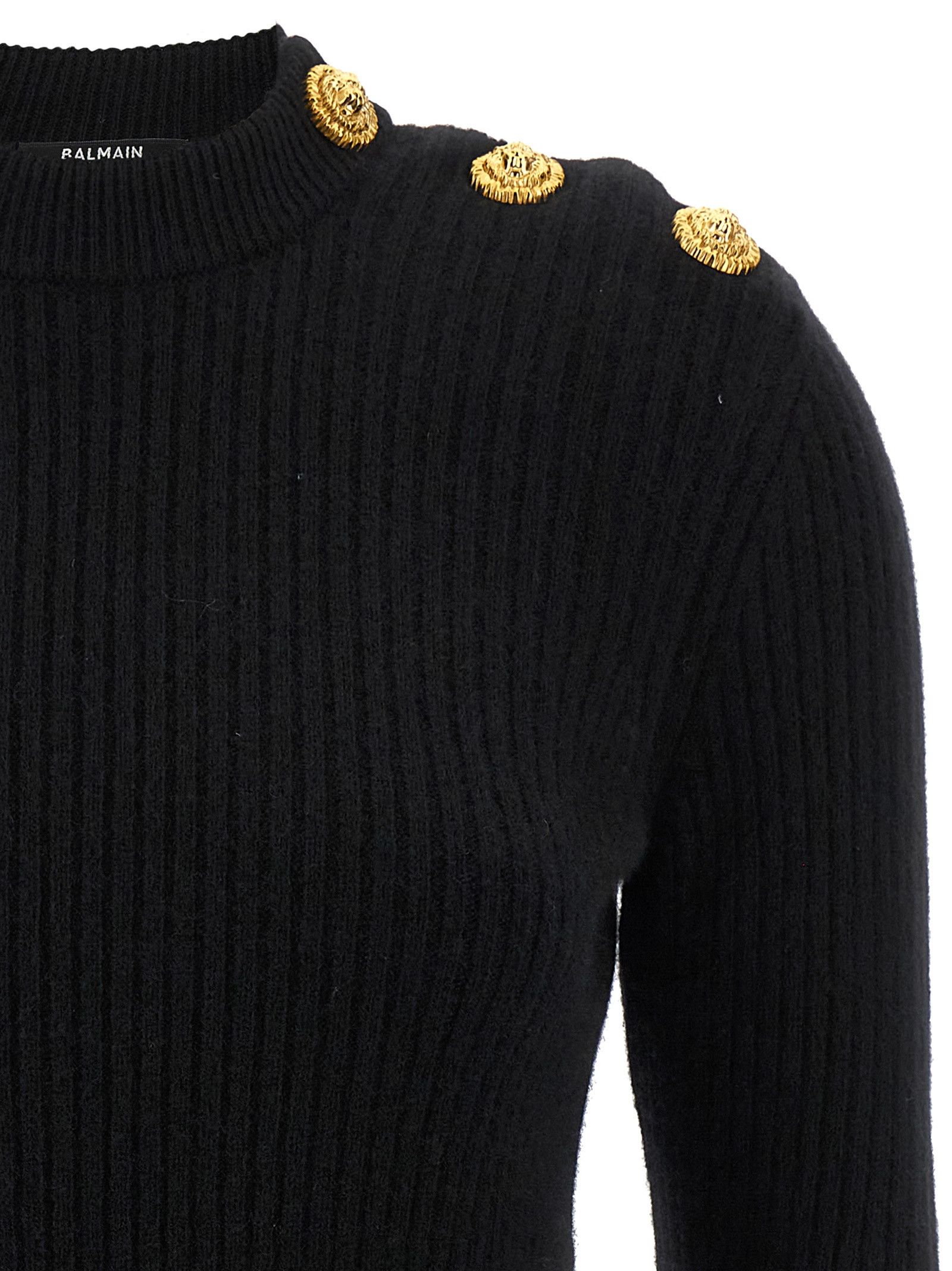 Balmain Ribbed sweater Size M / US 6-8 / IT 42-44 - 3 Thumbnail