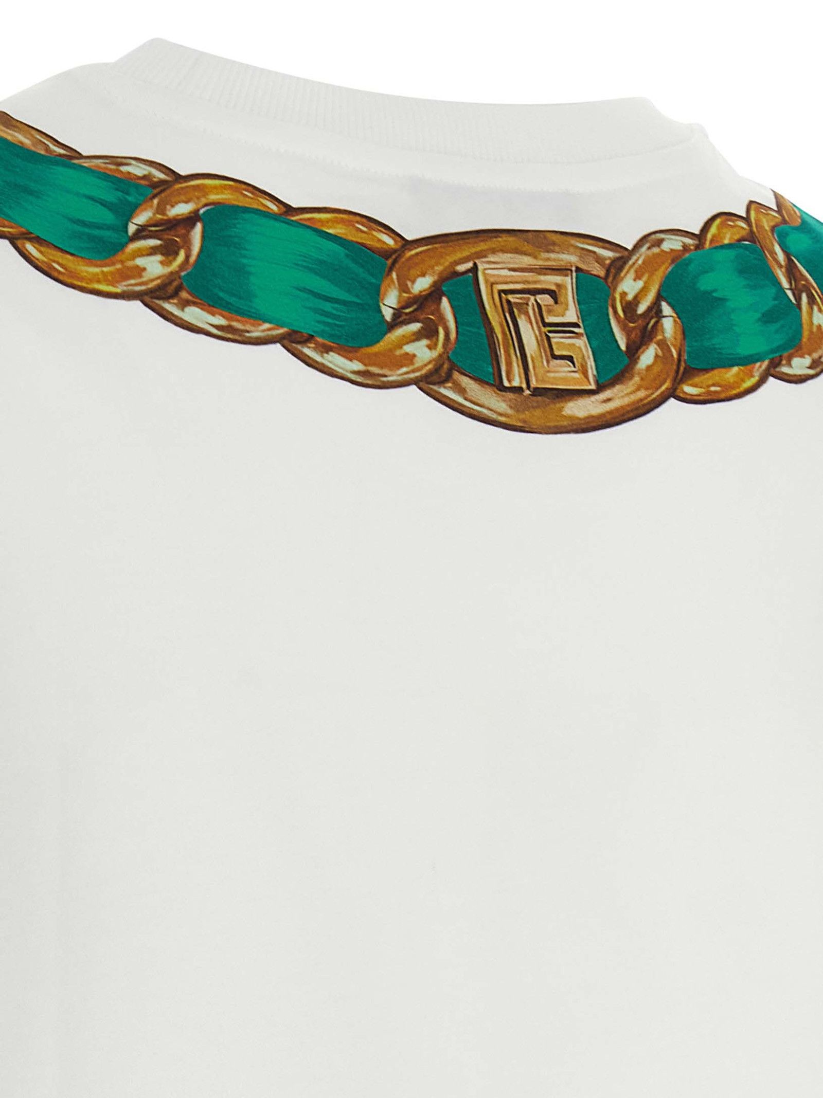 Balmain 'Balmain Foulard' print T-shirt Size XS / US 0-2 / IT 36-38 - 4 Thumbnail