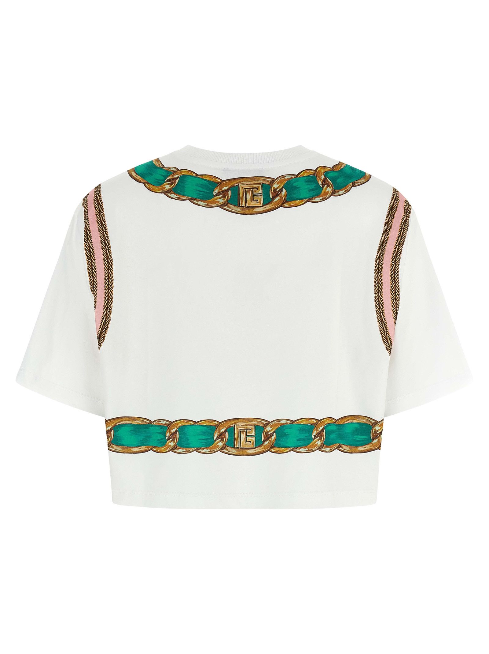 Balmain 'Balmain Foulard' print T-shirt Size XS / US 0-2 / IT 36-38 - 2 Thumbnail