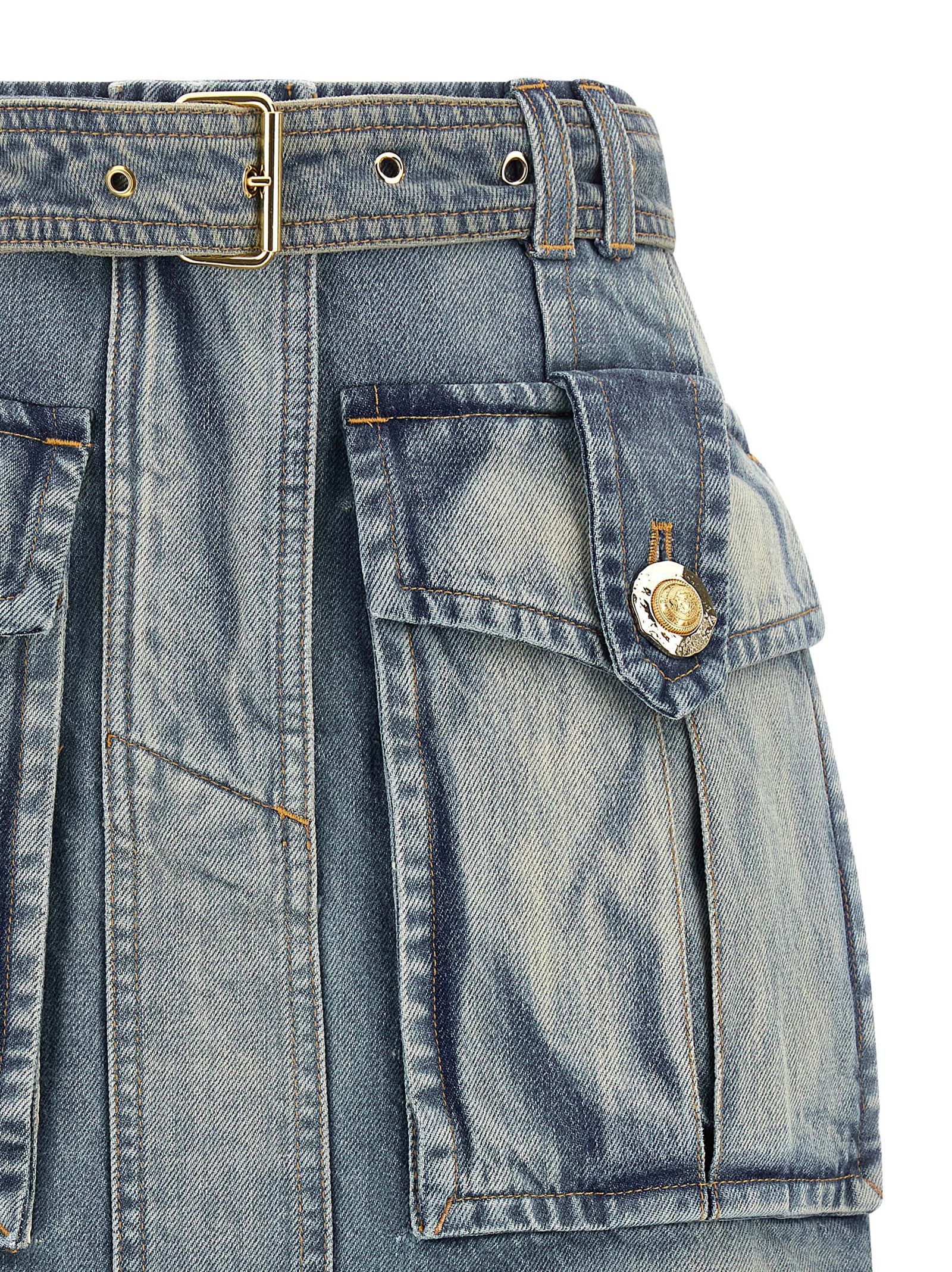 Balmain Cargo pocket skirt Size 28" / US 6 / IT 42 - 3 Thumbnail