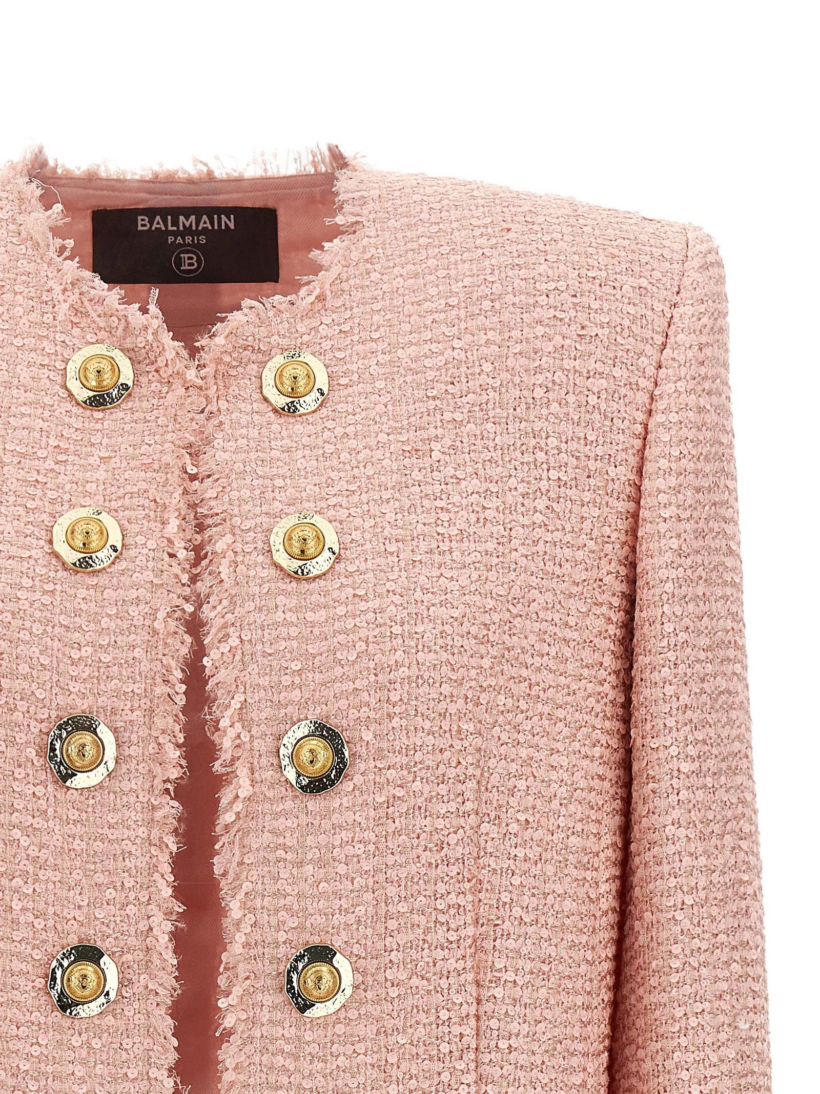 Balmain Sequin tweed blazer Size XS / US 0-2 / IT 36-38 - 3 Thumbnail