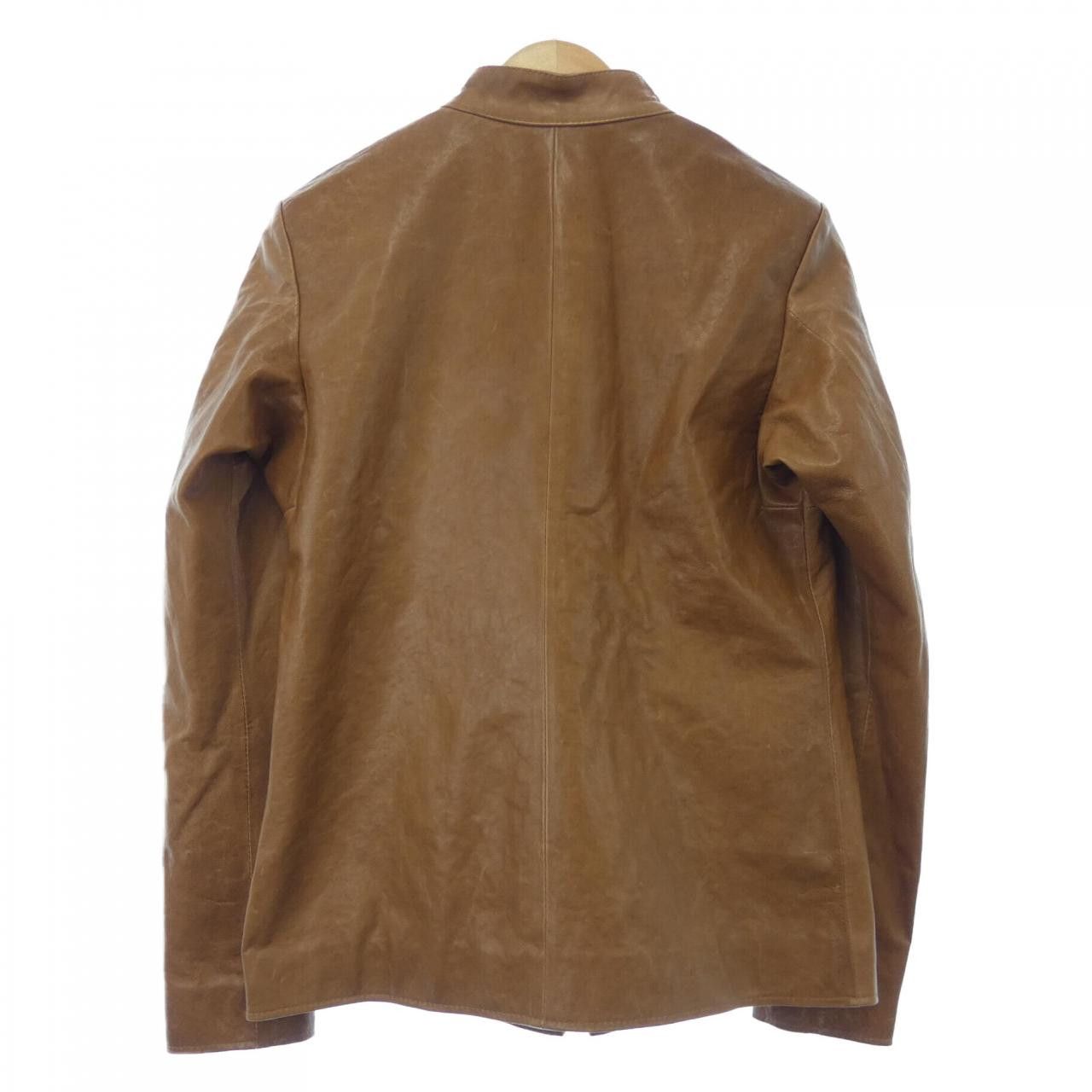 Other Other NO!NO!YES! Royal Bespoke Leather Riders Jacket Leather Outerwear DUTY FREE for USA Size ONE SIZE - 2 Thumbnail