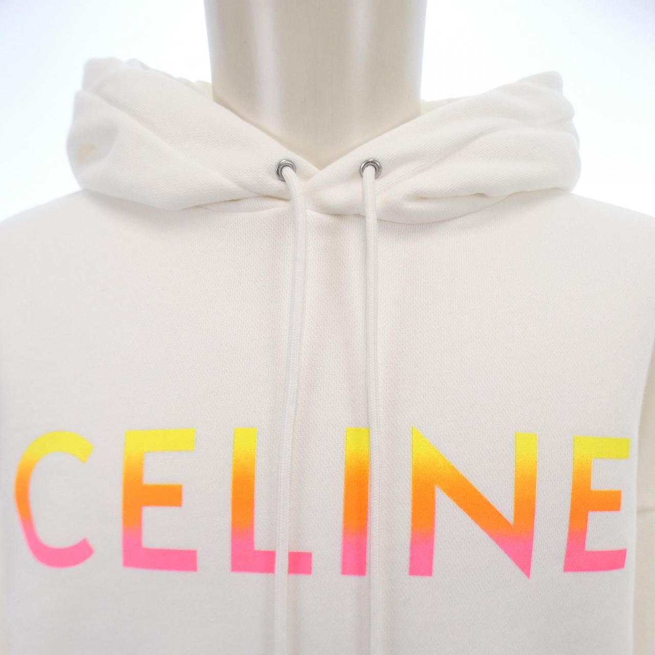 Celine Celine Celine Hoodie Cotton Sweatshirts & Hoodies 2Y753670Q DUTY FREE for USA Size ONE SIZE - 5 Thumbnail