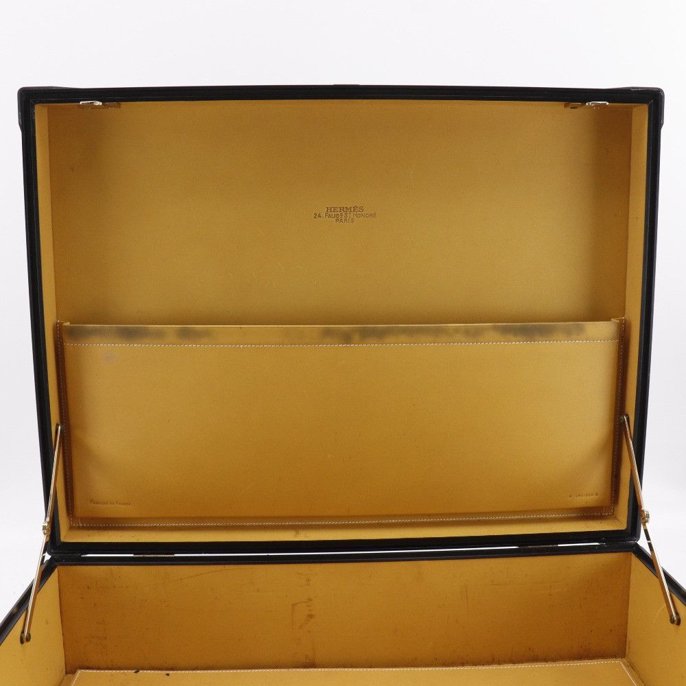 Hermes Hermes Hermes Espace GM Carbon Attache Case Leather Business Bag DUTY FREE for USA Size ONE SIZE - 7 Thumbnail