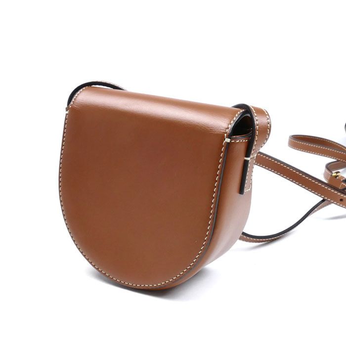 Celine Celine CELINE Mini Besace Cuir Triomphe Shoulder Bag Leather Shoulder Bag 10J303DPQ4LU DUTY FREE for USA Size ONE SIZE - 2 Thumbnail